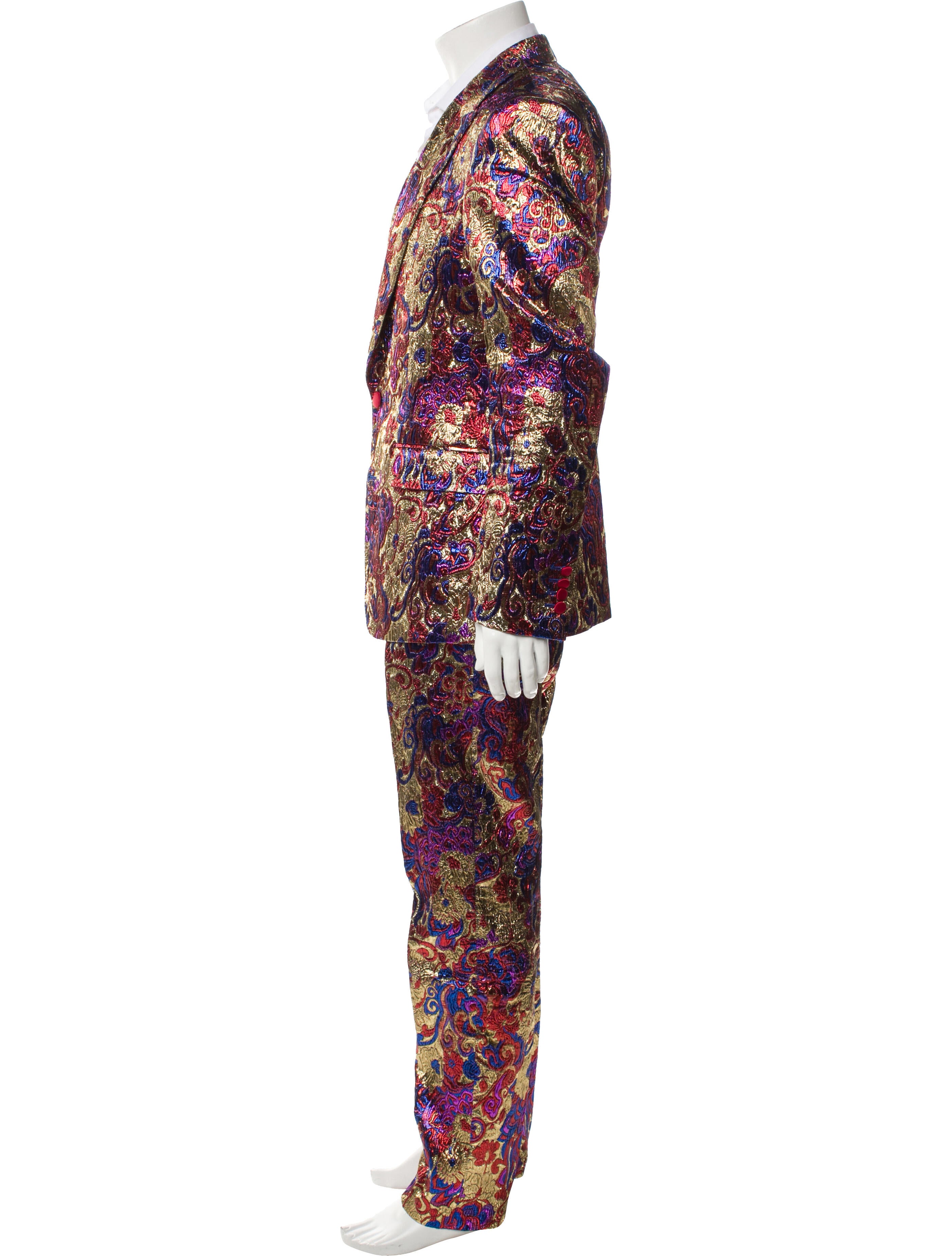 Dolce & Gabbana Printed Two-Piece Suit