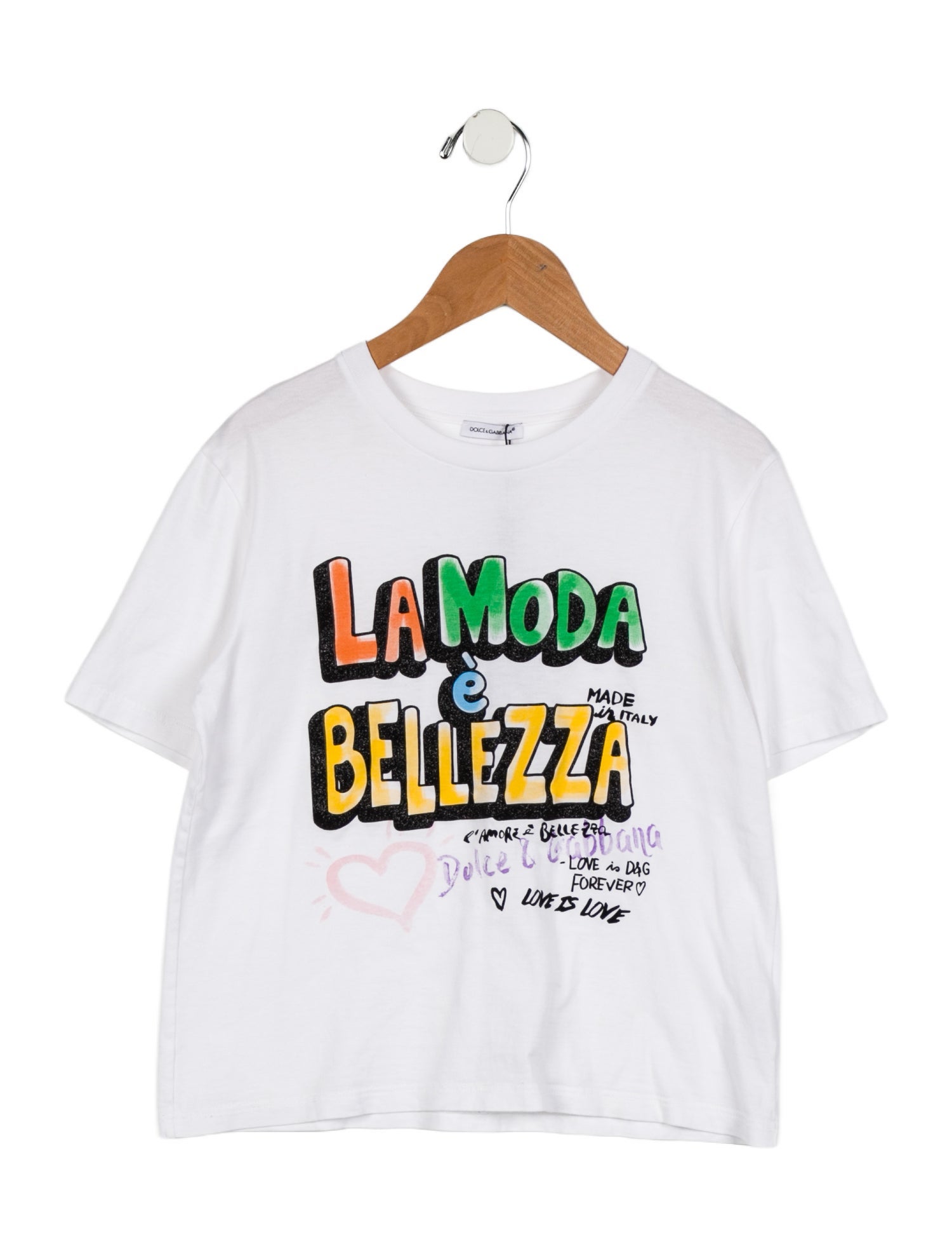 Dolce & Gabbana Girls' Graphic T-Shirt w/Tags