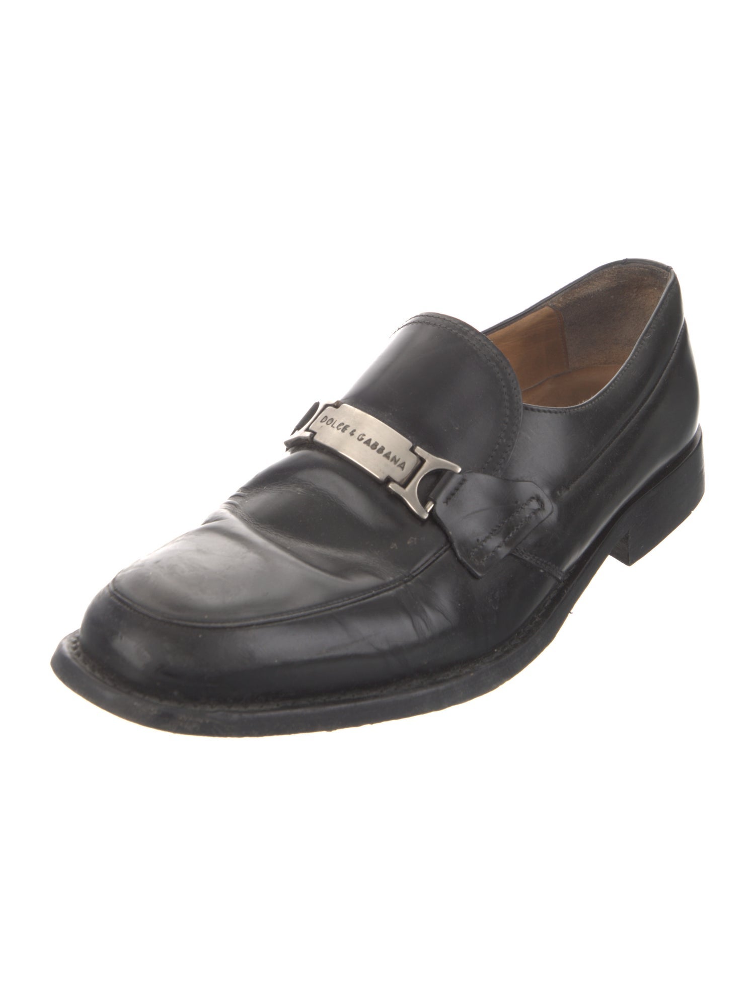 Dolce & Gabbana Leather Dress Loafers