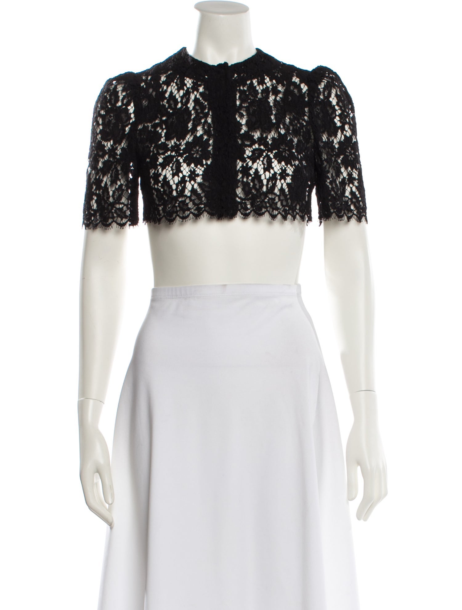 Dolce & Gabbana Lace Lace Pattern Bolero