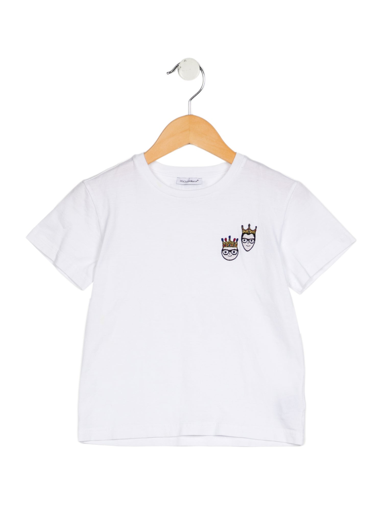 Dolce & Gabbana Boys white cotton Dolce and Gabbana short sleeve