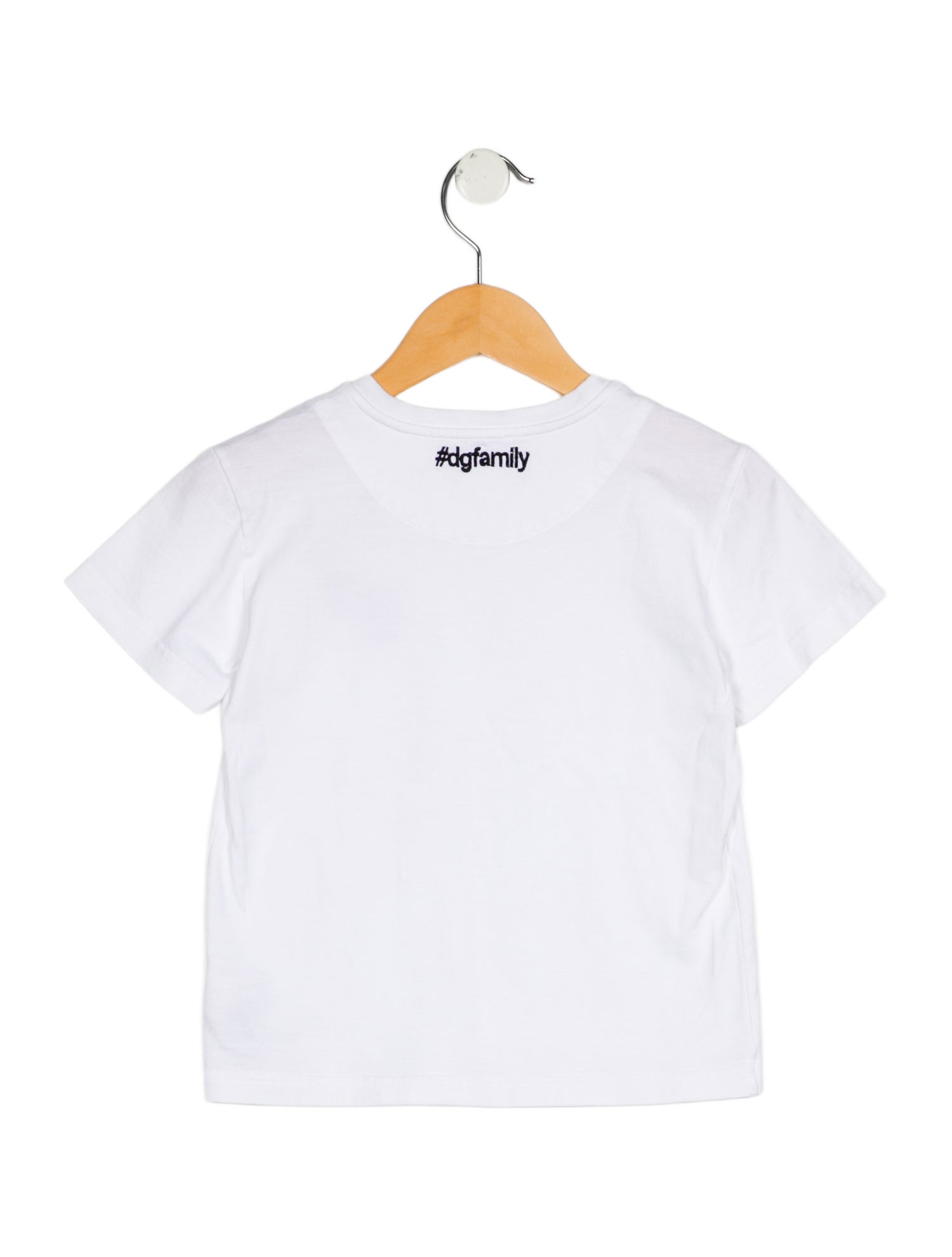 Dolce & Gabbana Boys white cotton Dolce and Gabbana short sleeve