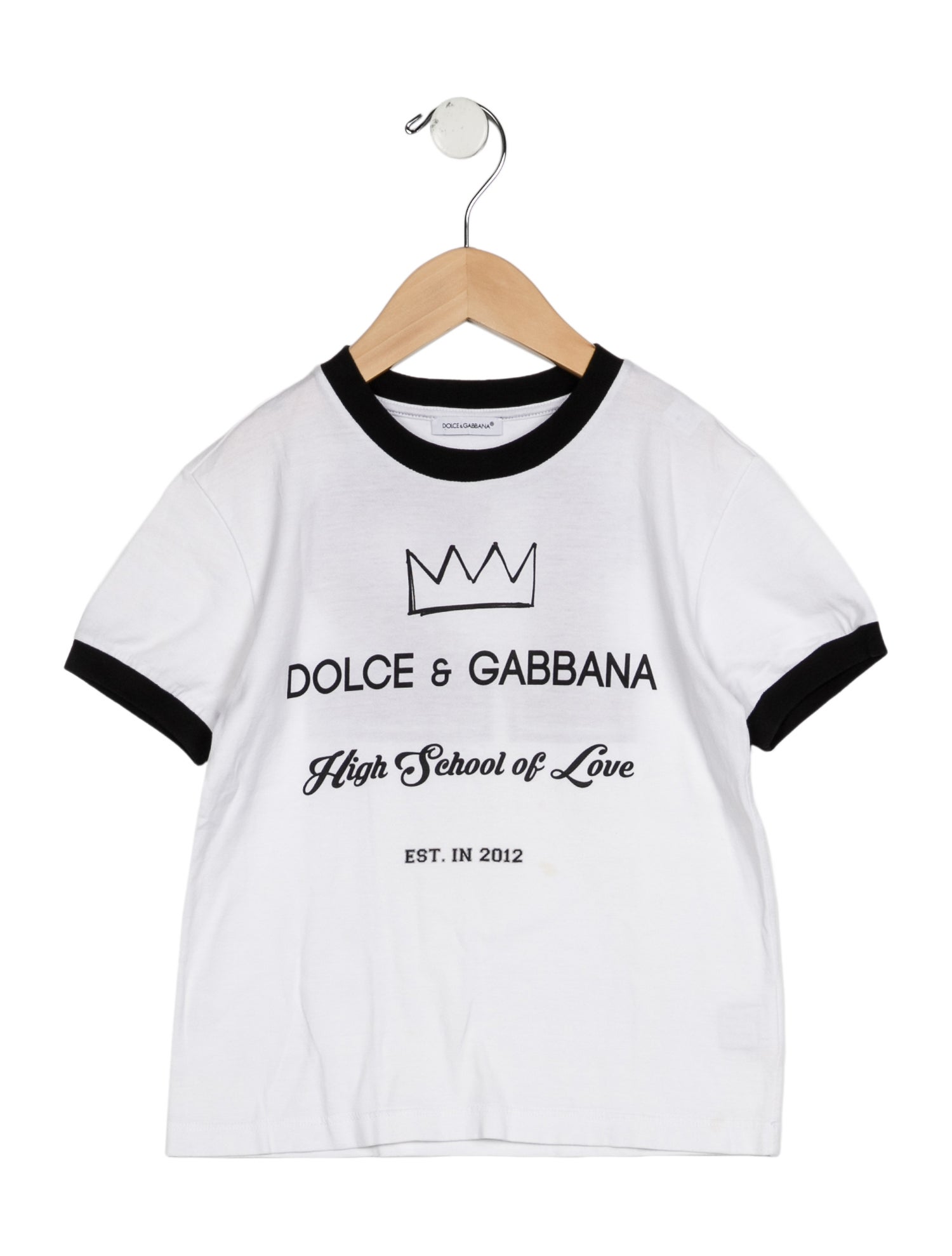 Dolce & Gabbana Boys' Printed Short Sleeve T-Shirt