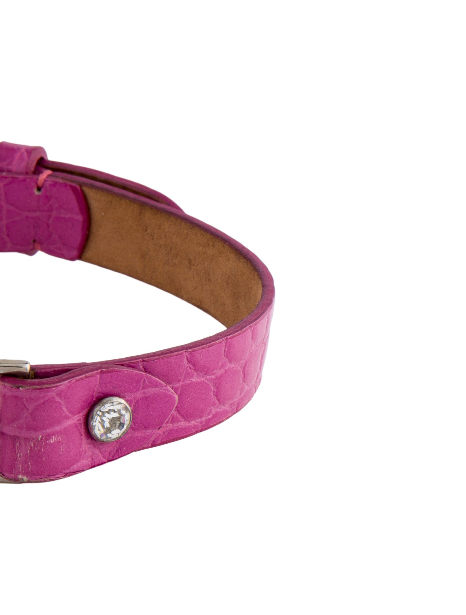 Dolce & Gabbana Crystal DG Leather Choker Necklace