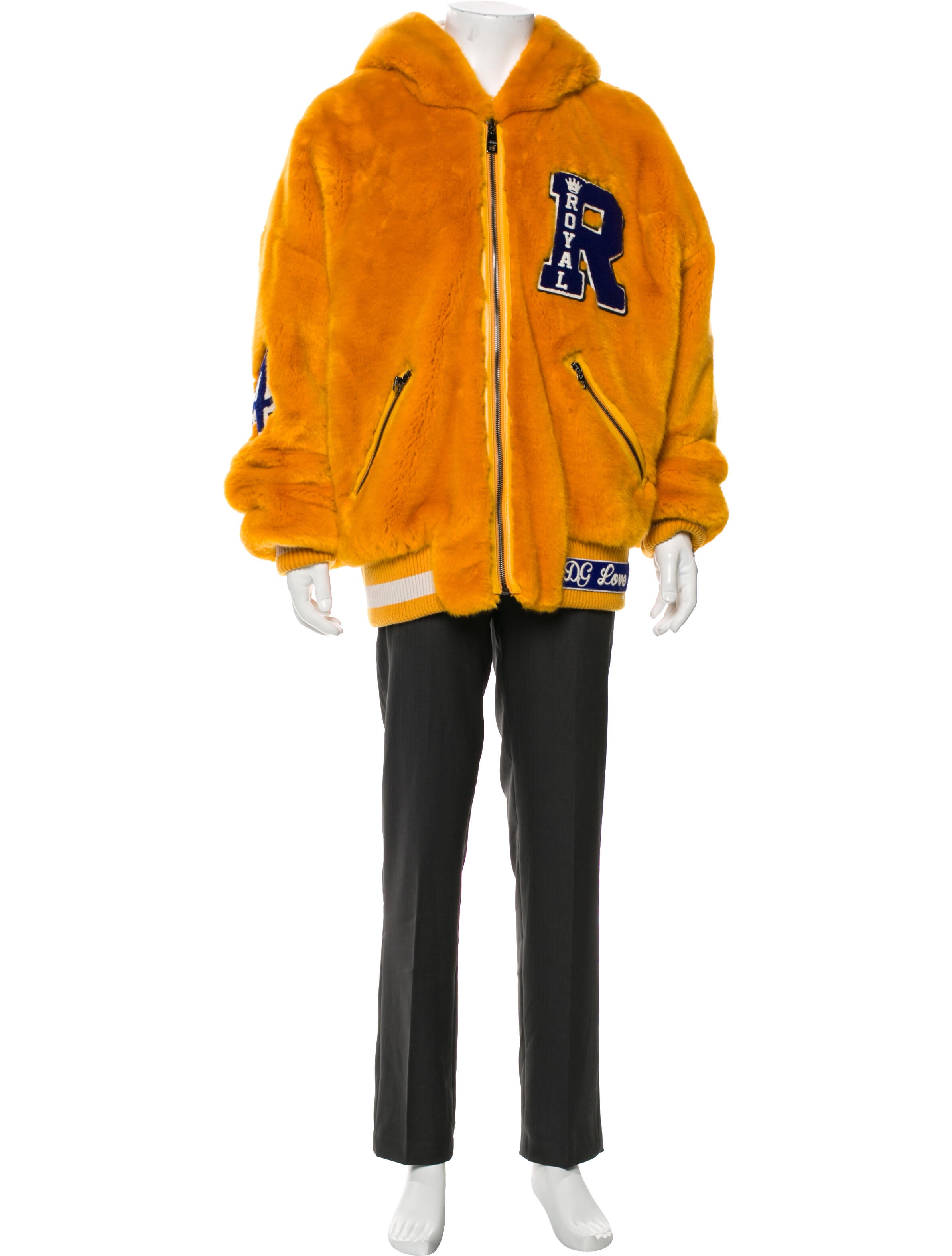 Dolce & Gabbana Graphic Print Parka