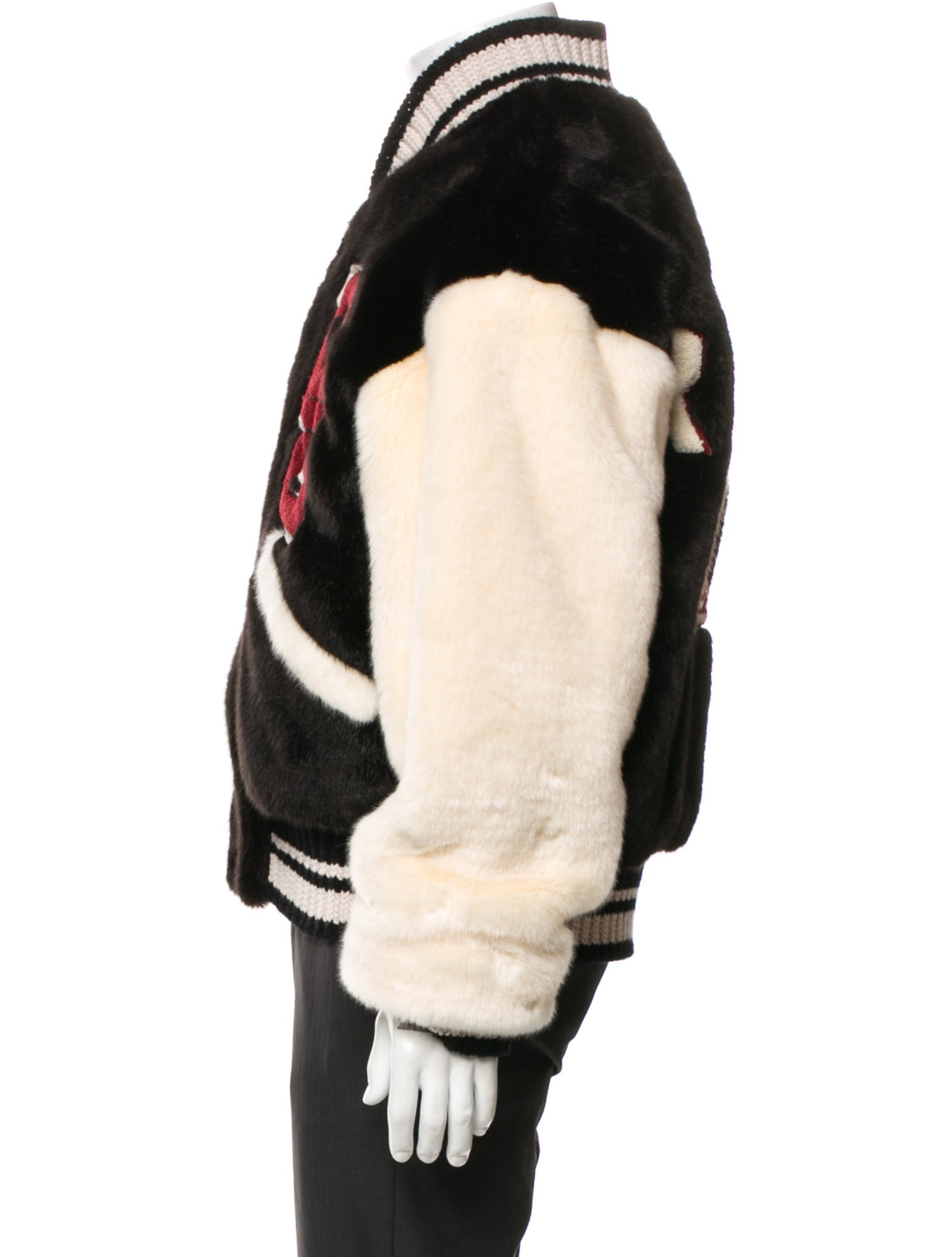 Dolce & Gabbana Graphic Print Varsity Jacket