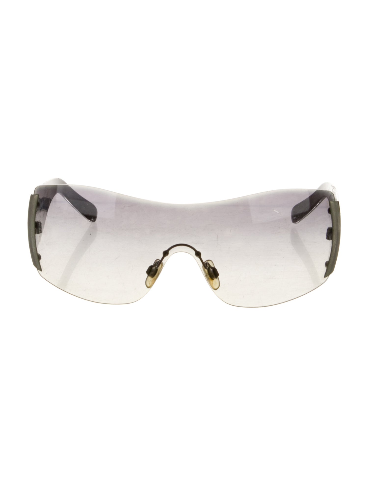 Dolce & Gabbana Shield Gradient Sunglasses