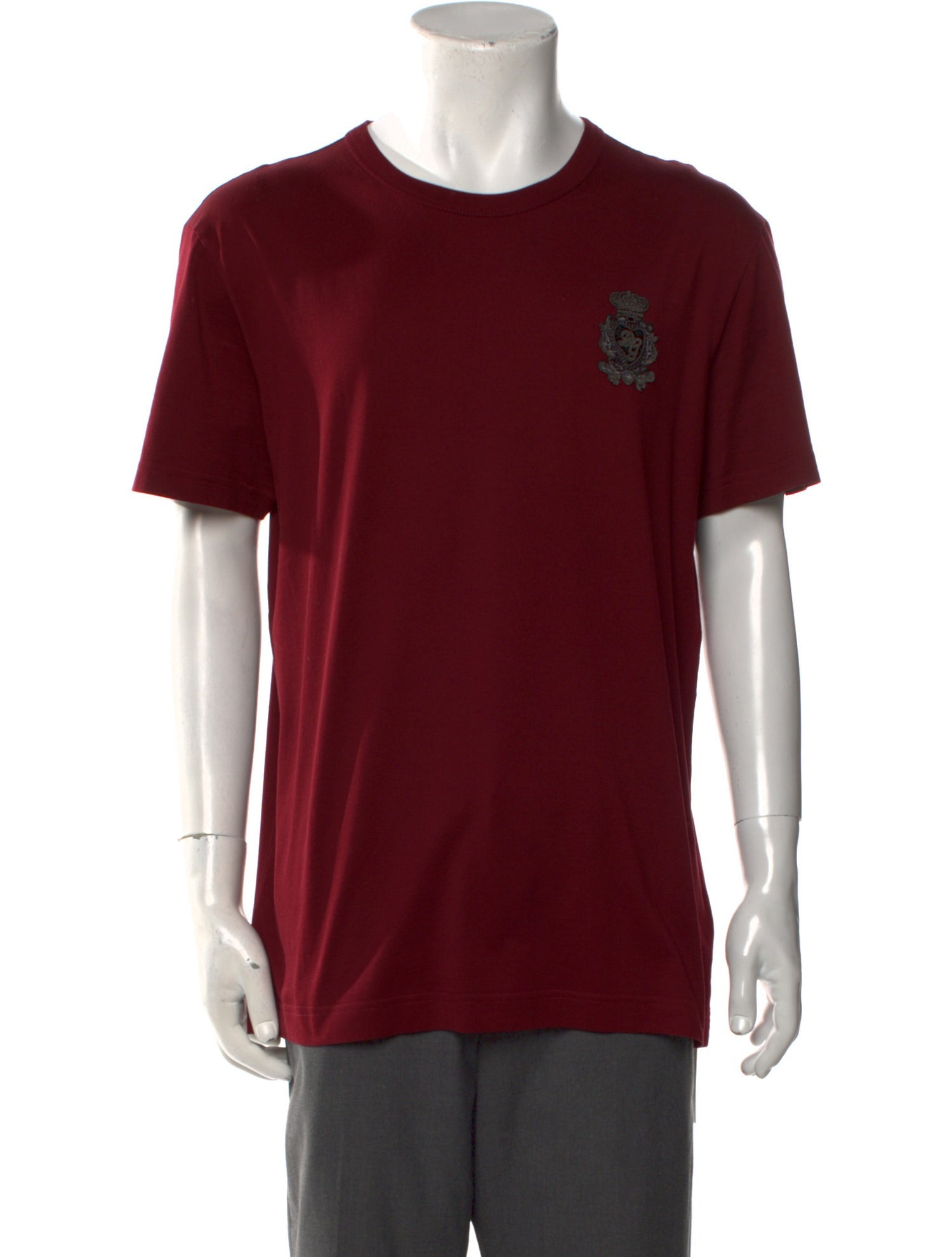 Dolce & Gabbana Crew Neck Short Sleeve T-Shirt