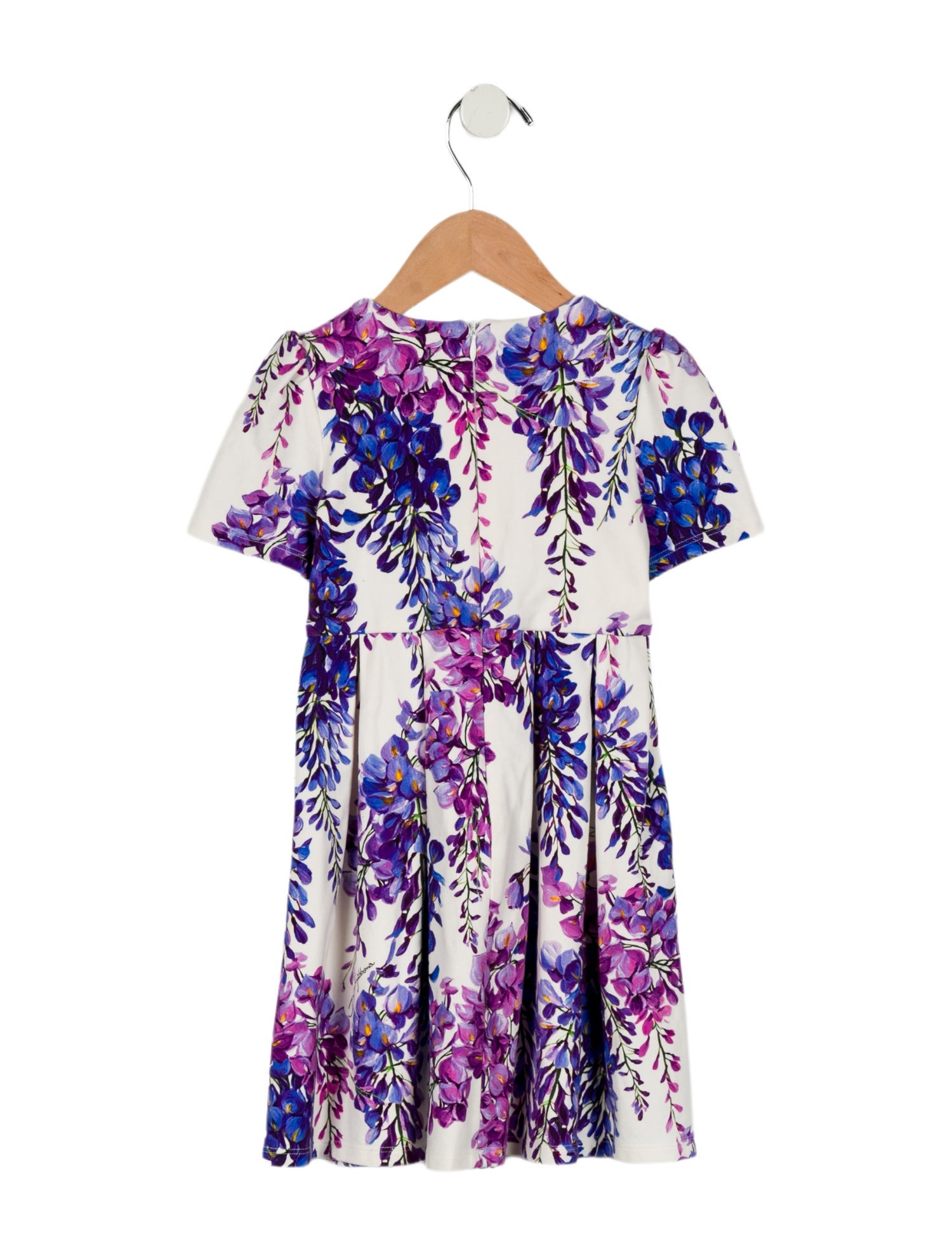 Dolce & Gabbana Girls' Floral Print Dress