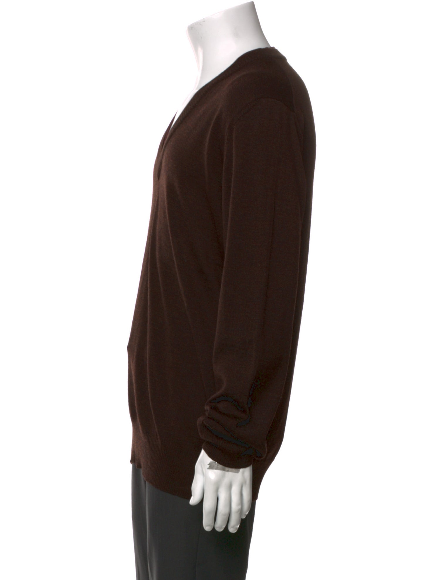 Dolce & Gabbana Virgin Wool V-Neck Pullover