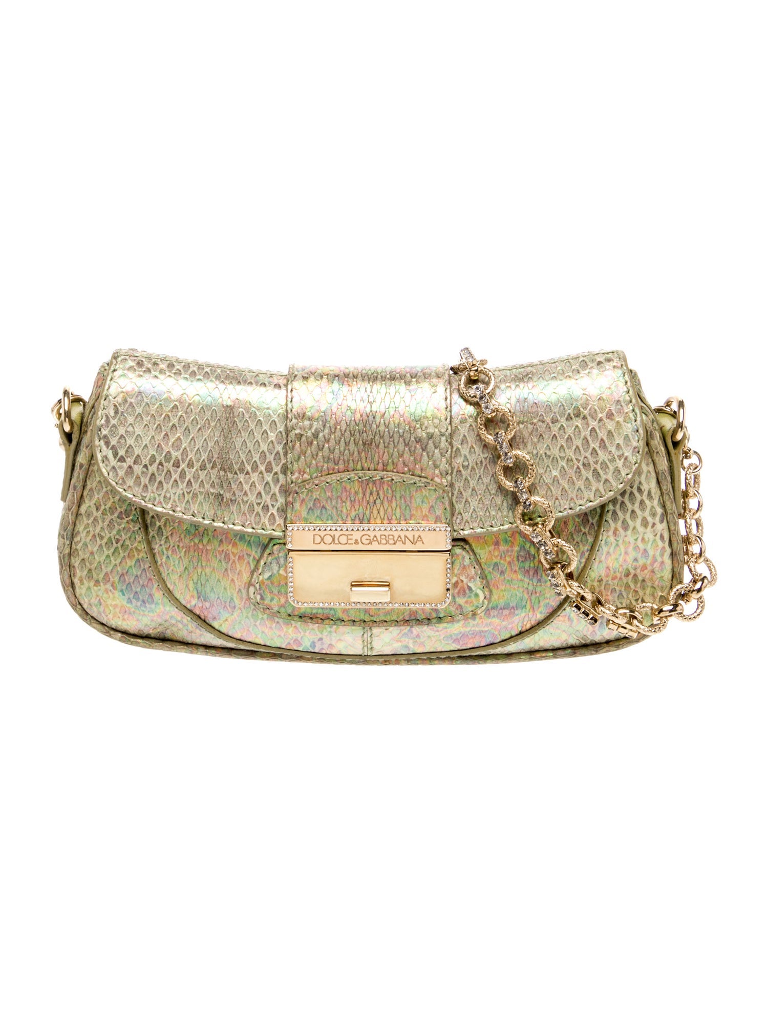 Dolce & Gabbana Python Crossbody Bag