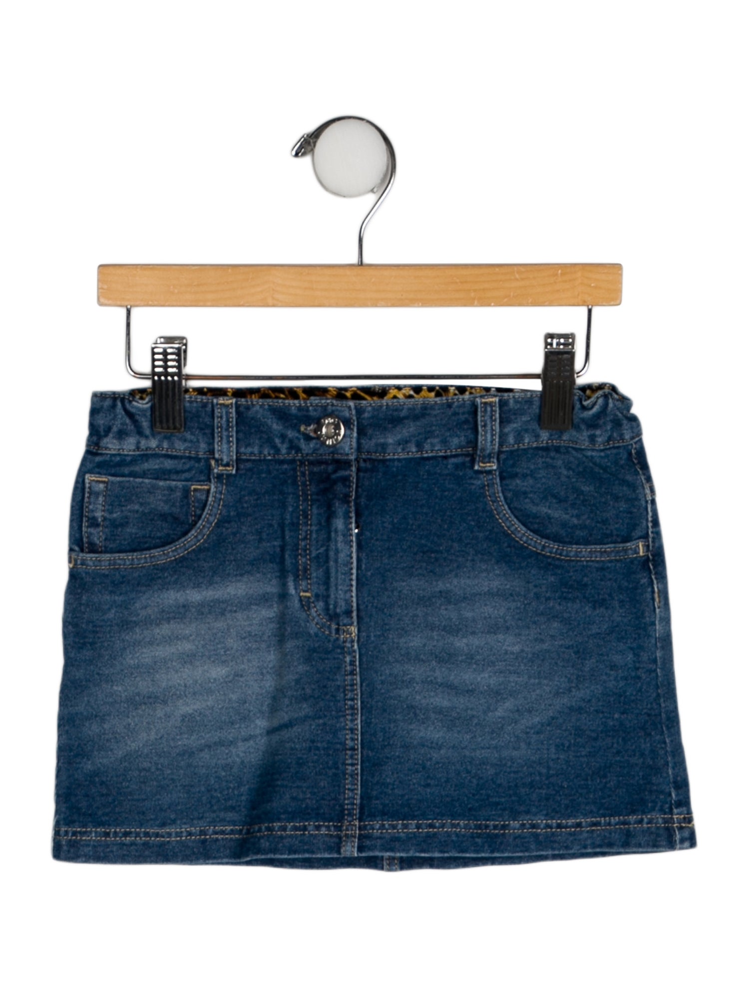 Dolce & Gabbana Toddler Girls' Denim Mini Skirt