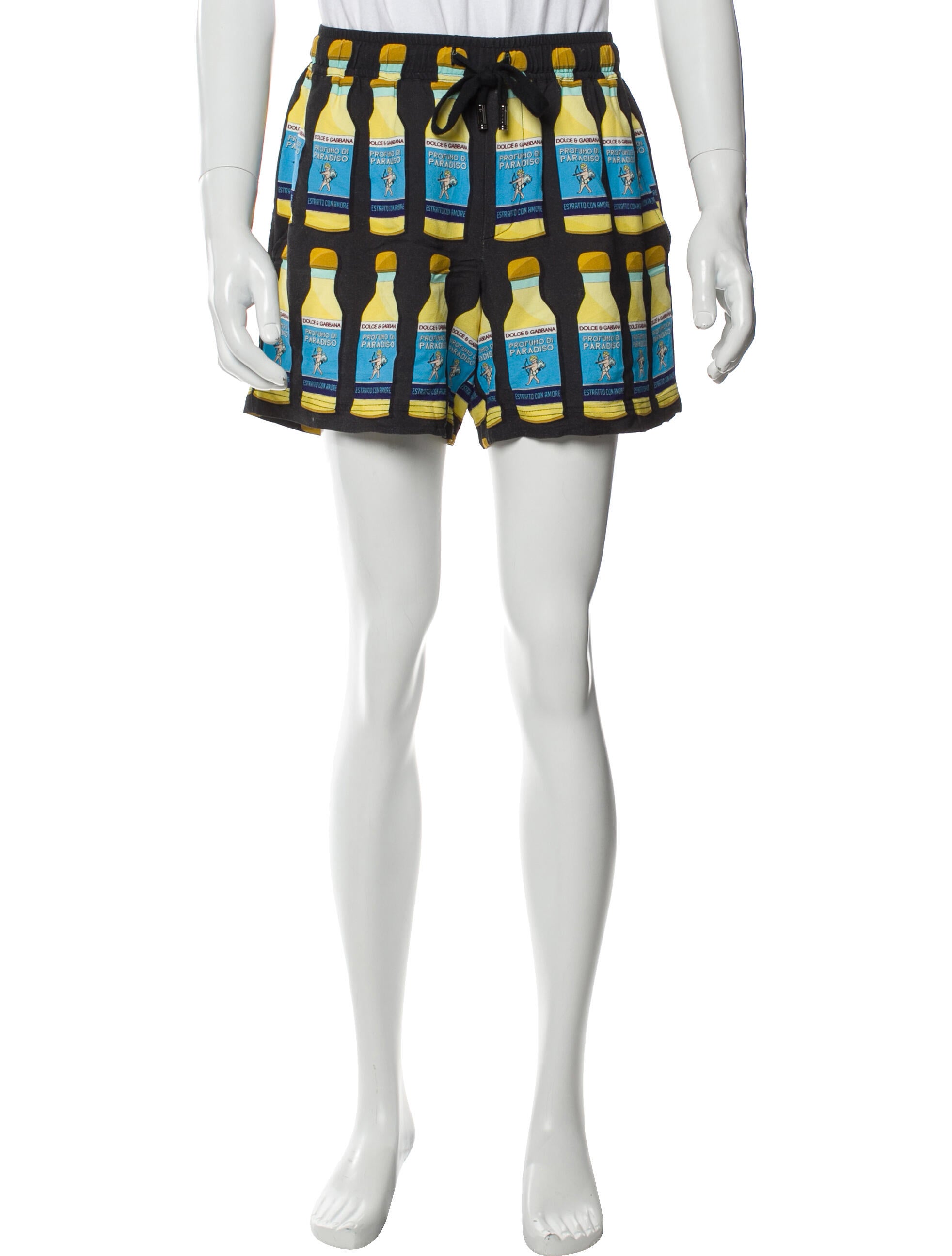 Dolce & Gabbana Printed Jogger Shorts