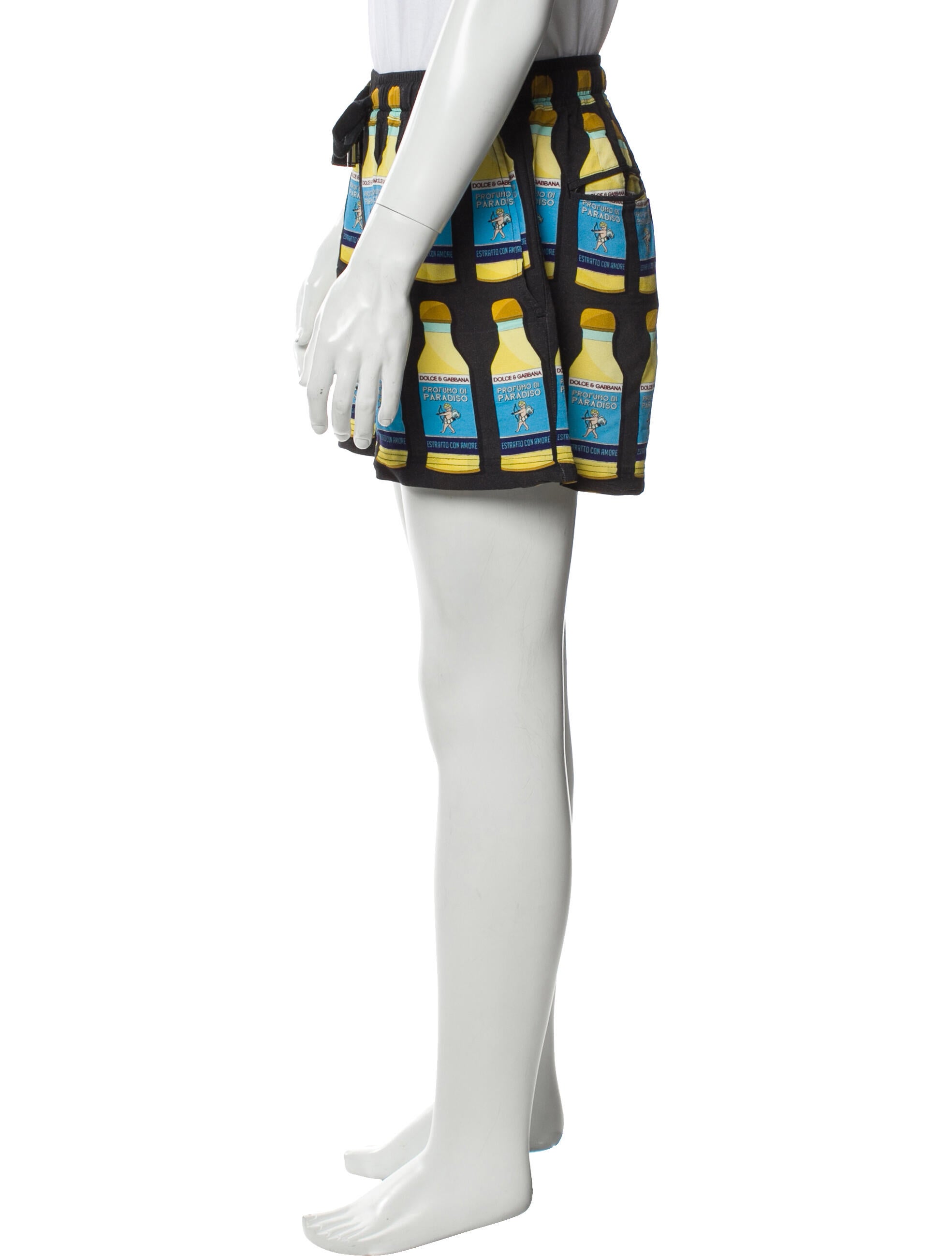 Dolce & Gabbana Printed Jogger Shorts