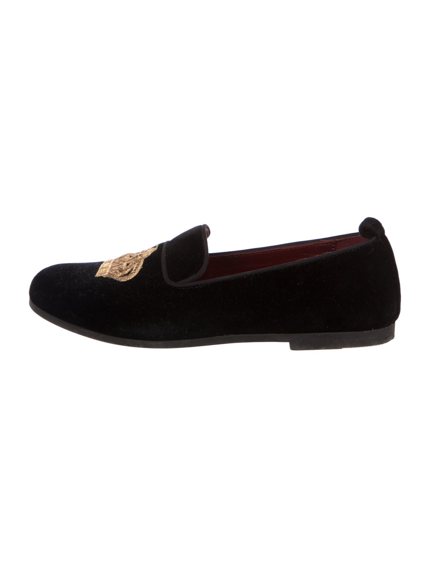 Dolce & Gabbana Dolce & Gabbana Crown Velvet Loafer