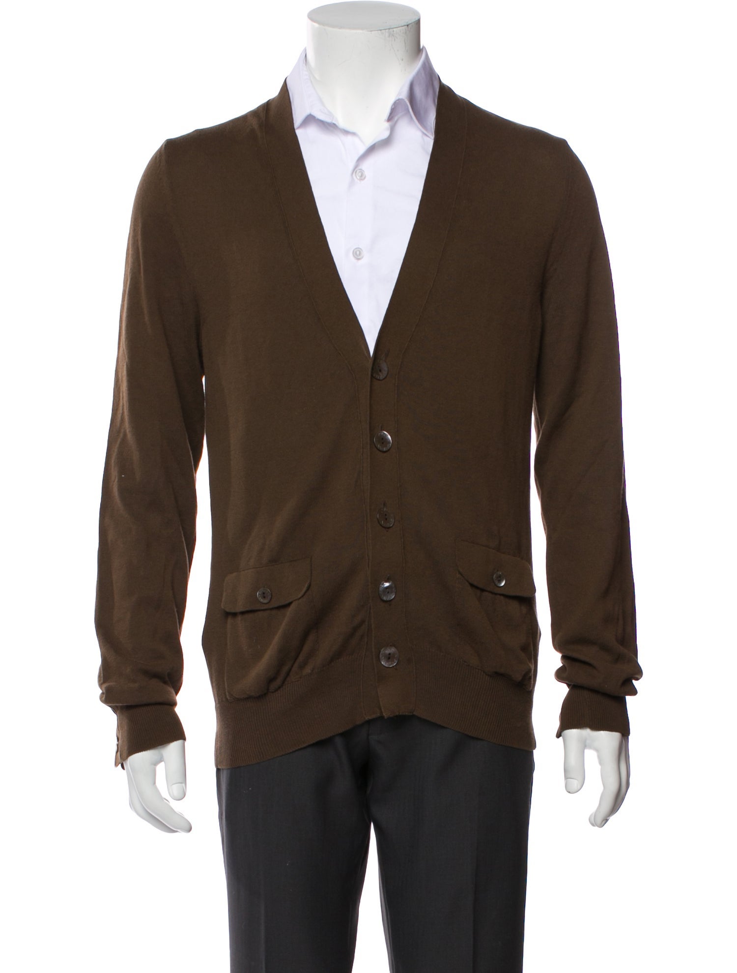 Dolce & Gabbana V-Neck Long Sleeve Cardigan