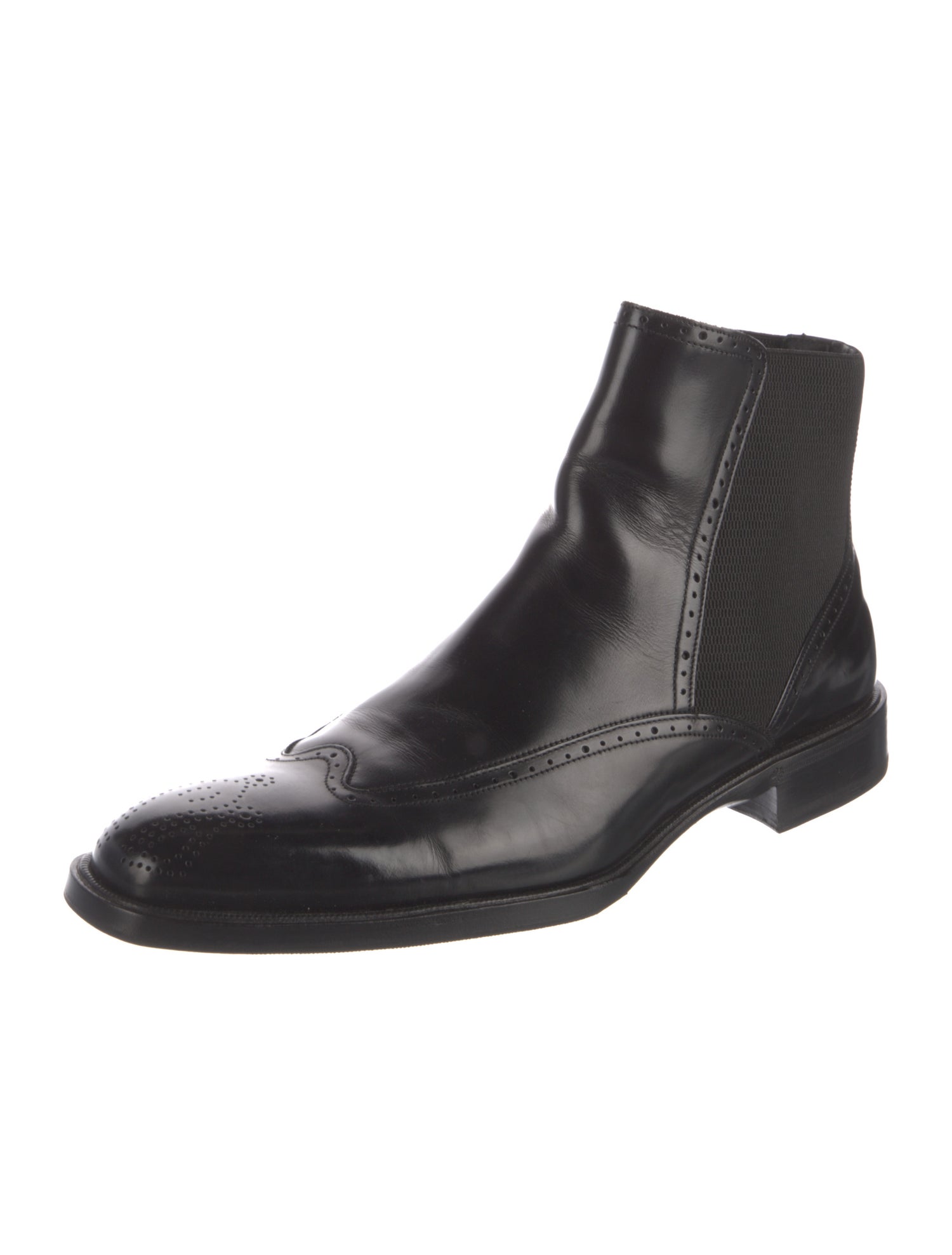 Dolce & Gabbana Leather Chelsea Boots