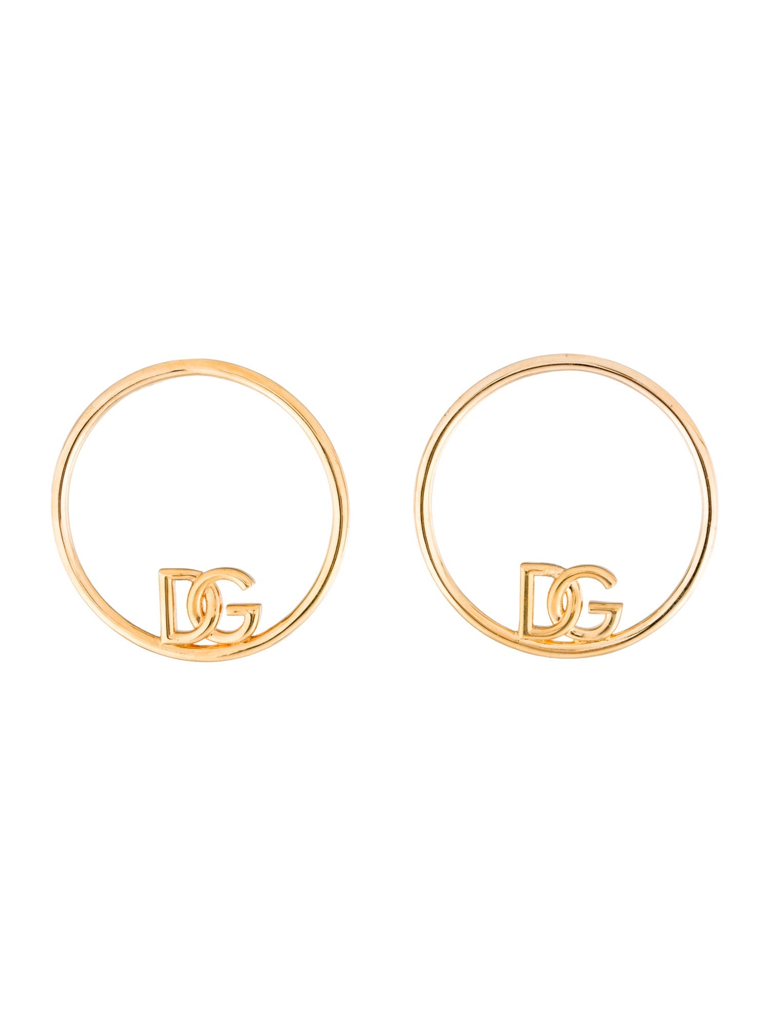 Dolce & Gabbana Ear Cuff Earrings With DG Logo