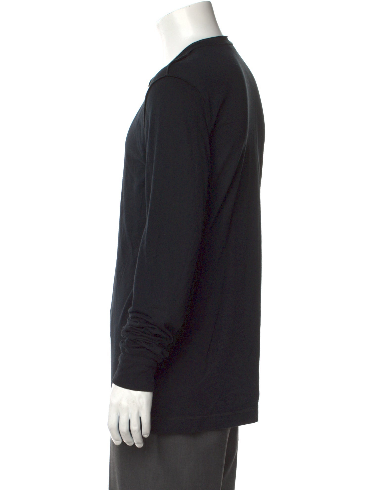 Dolce & Gabbana Crew Neck Long Sleeve Henley