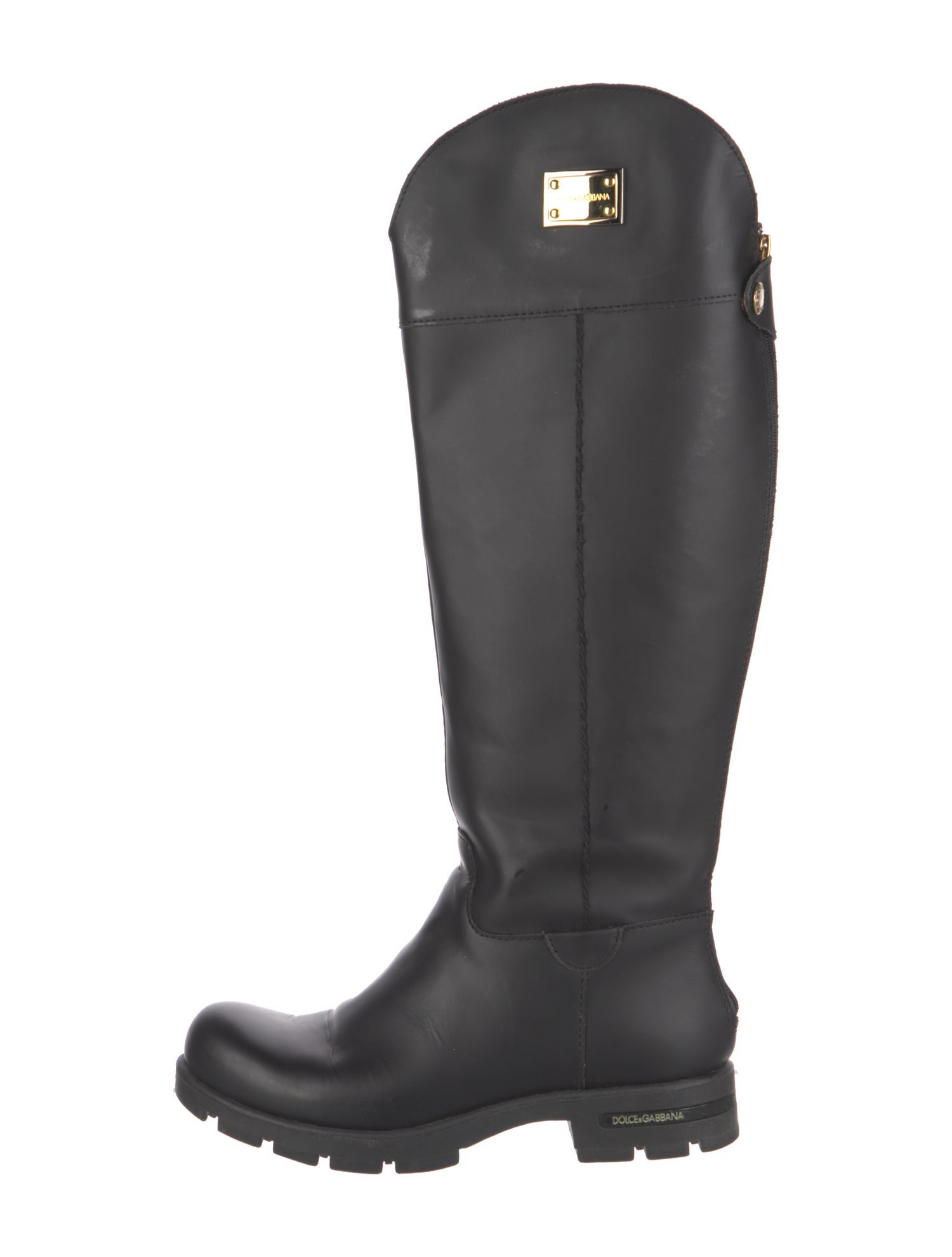 Dolce & Gabbana Leather Boots