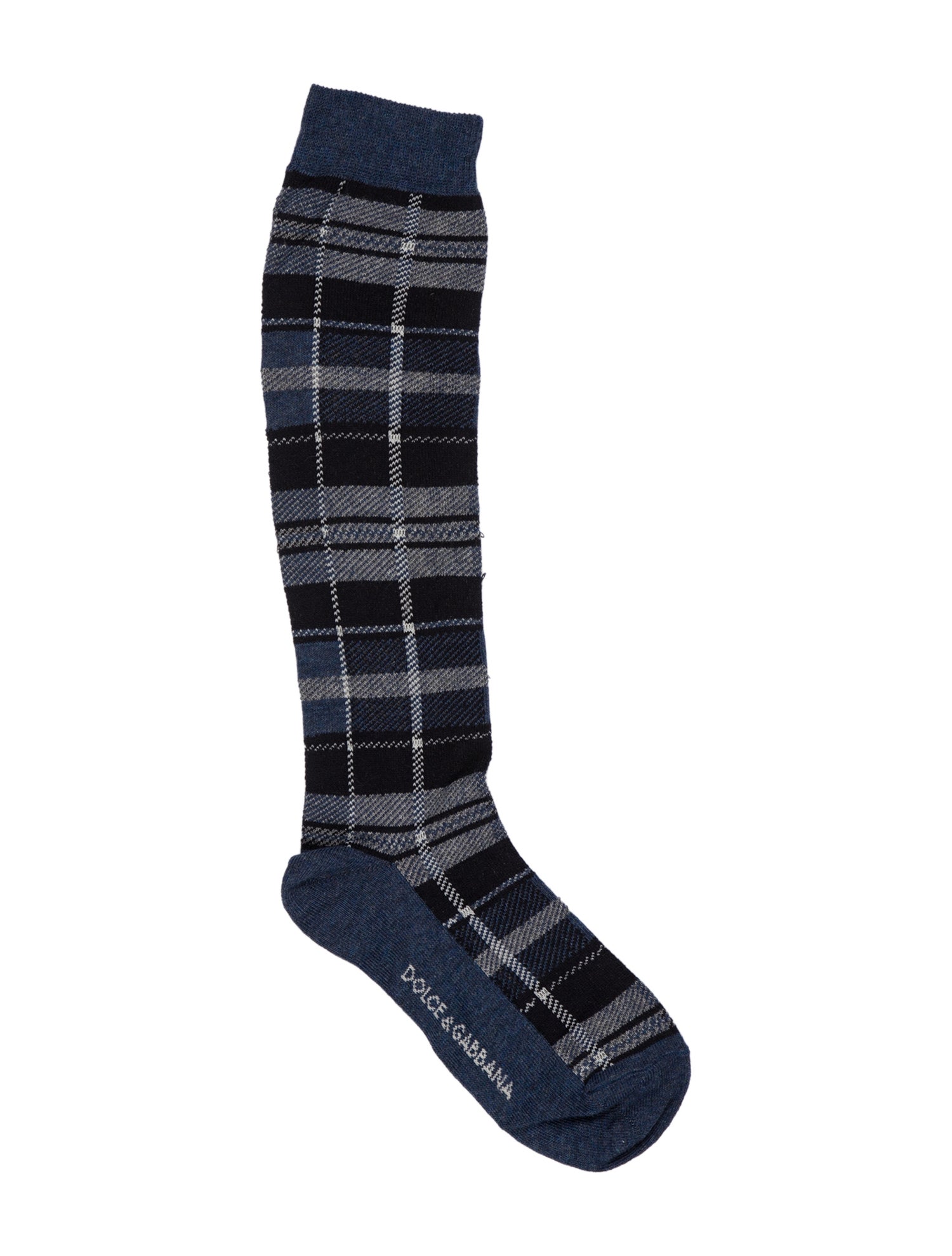 Dolce & Gabbana Patterned Long Socks