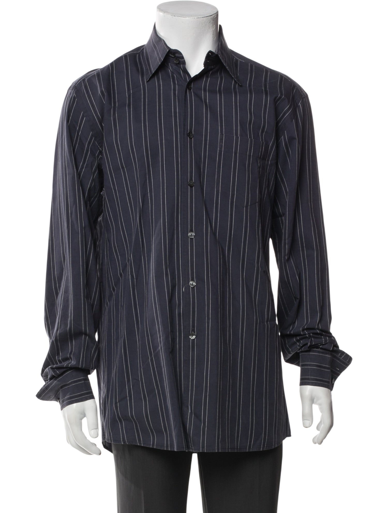 Dolce & Gabbana Striped Long Sleeve Shirt