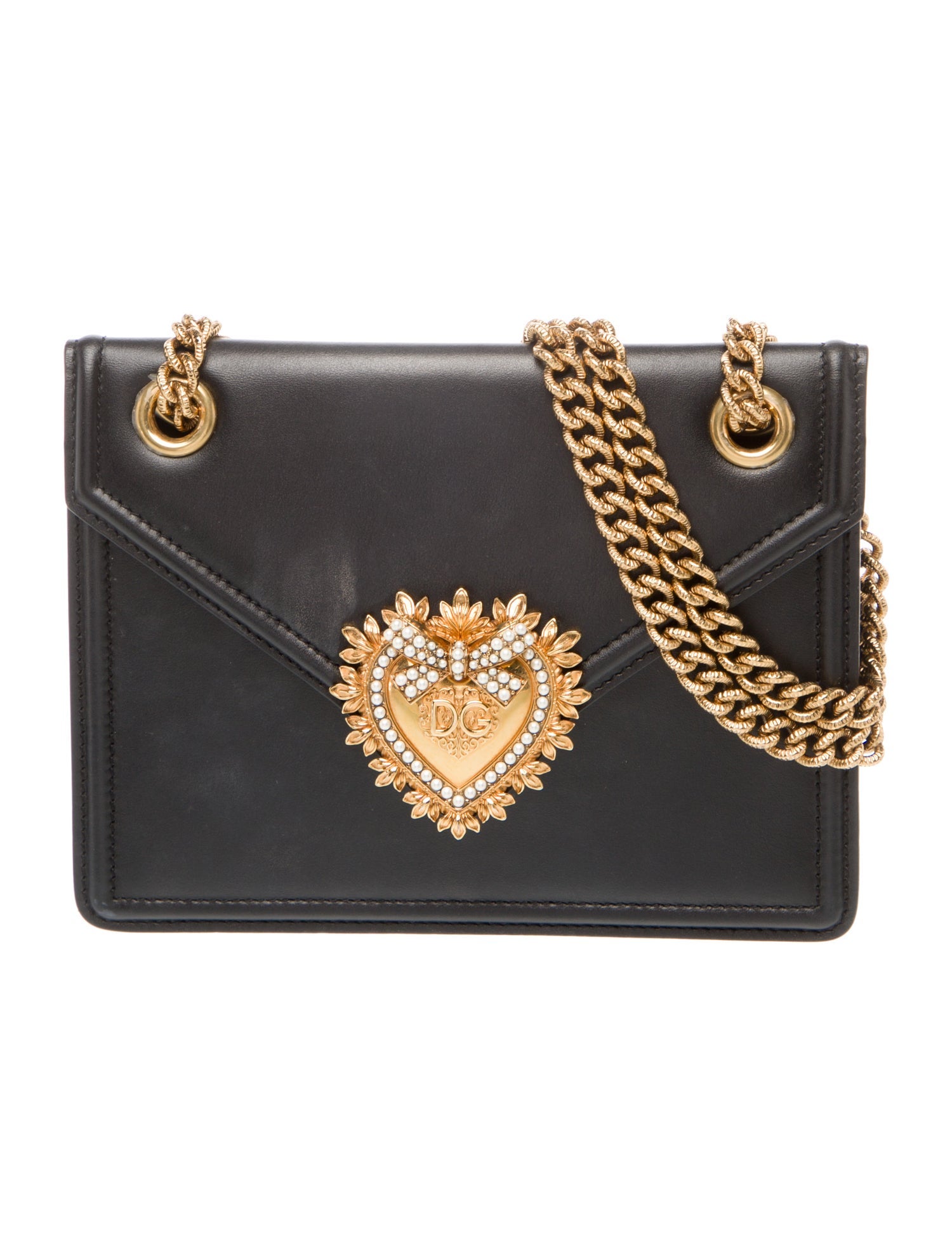 Dolce & Gabbana Faux Pearl Shoulder Bag