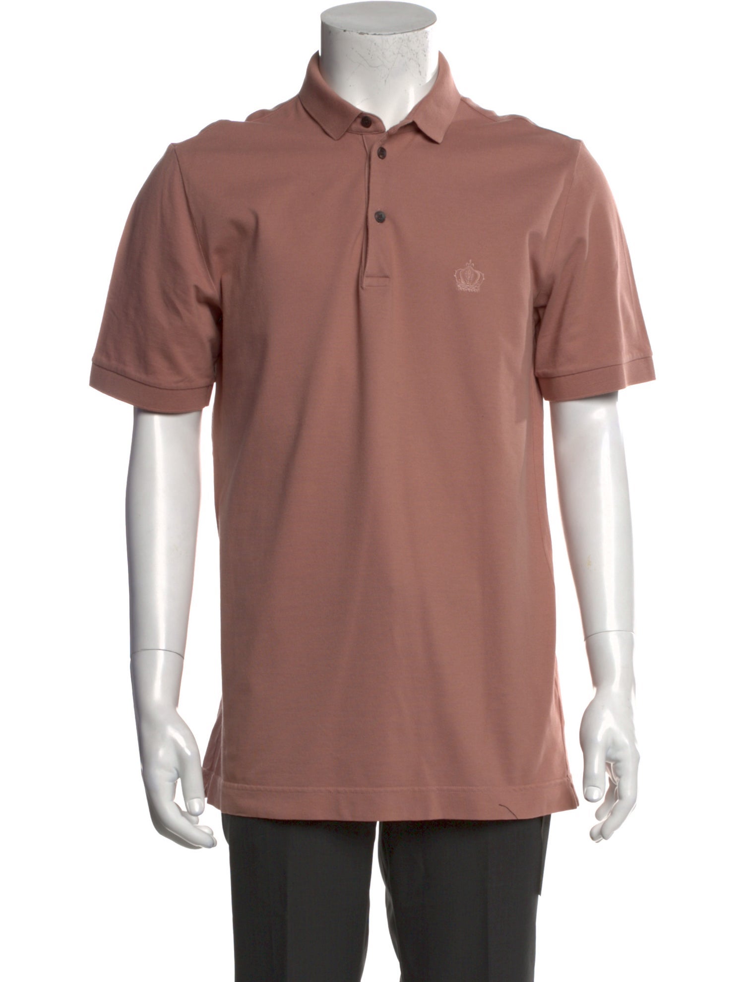 Dolce & Gabbana Collar Short Sleeve Polo Shirt