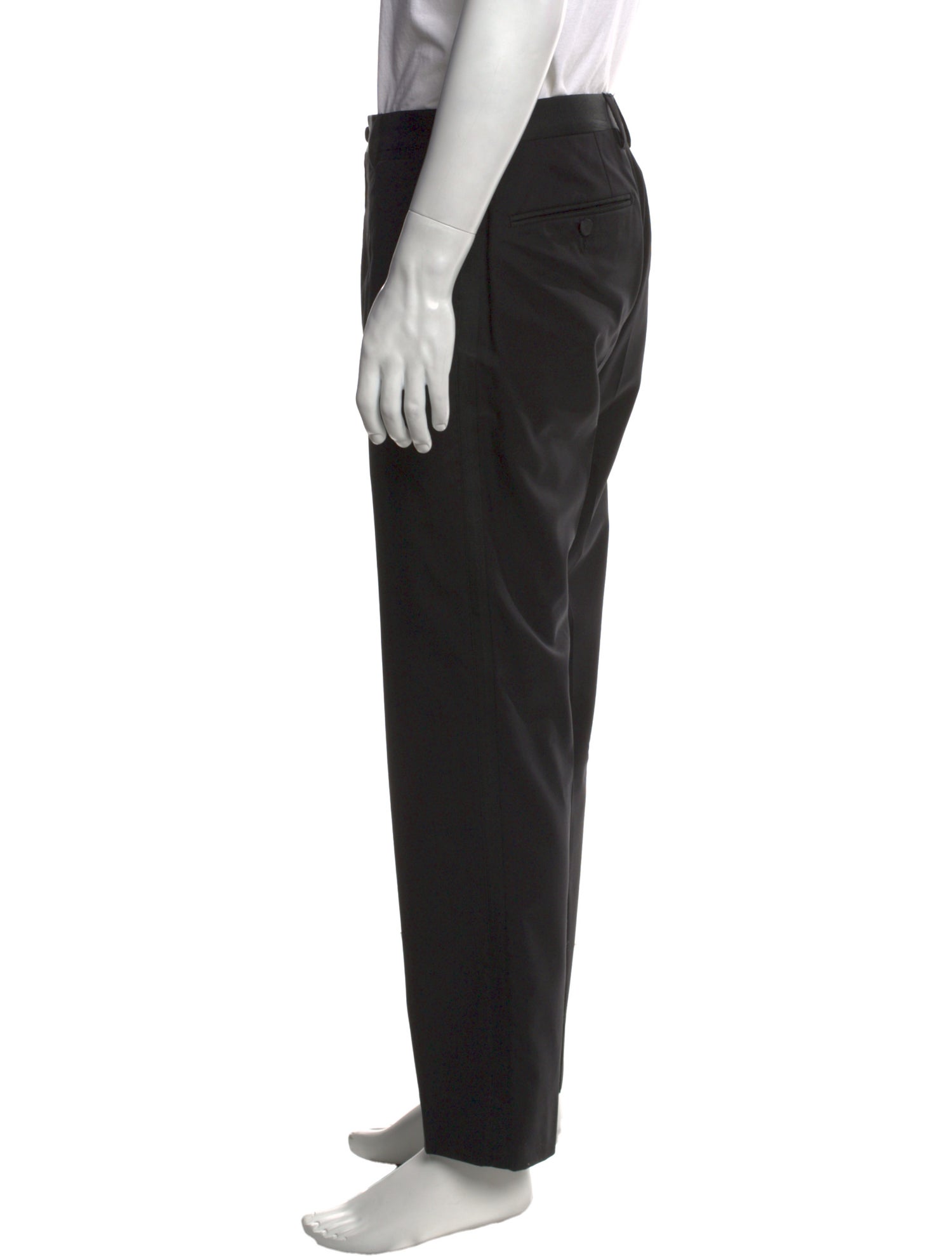 Dolce & Gabbana Virgin Wool Tuxedo Pants