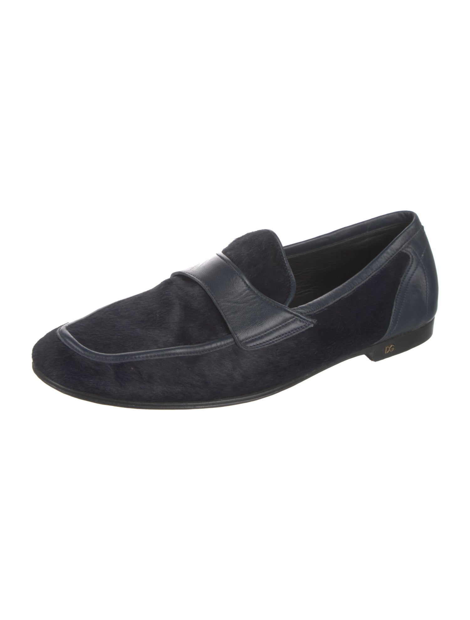 Dolce & Gabbana Suede Dress Loafers