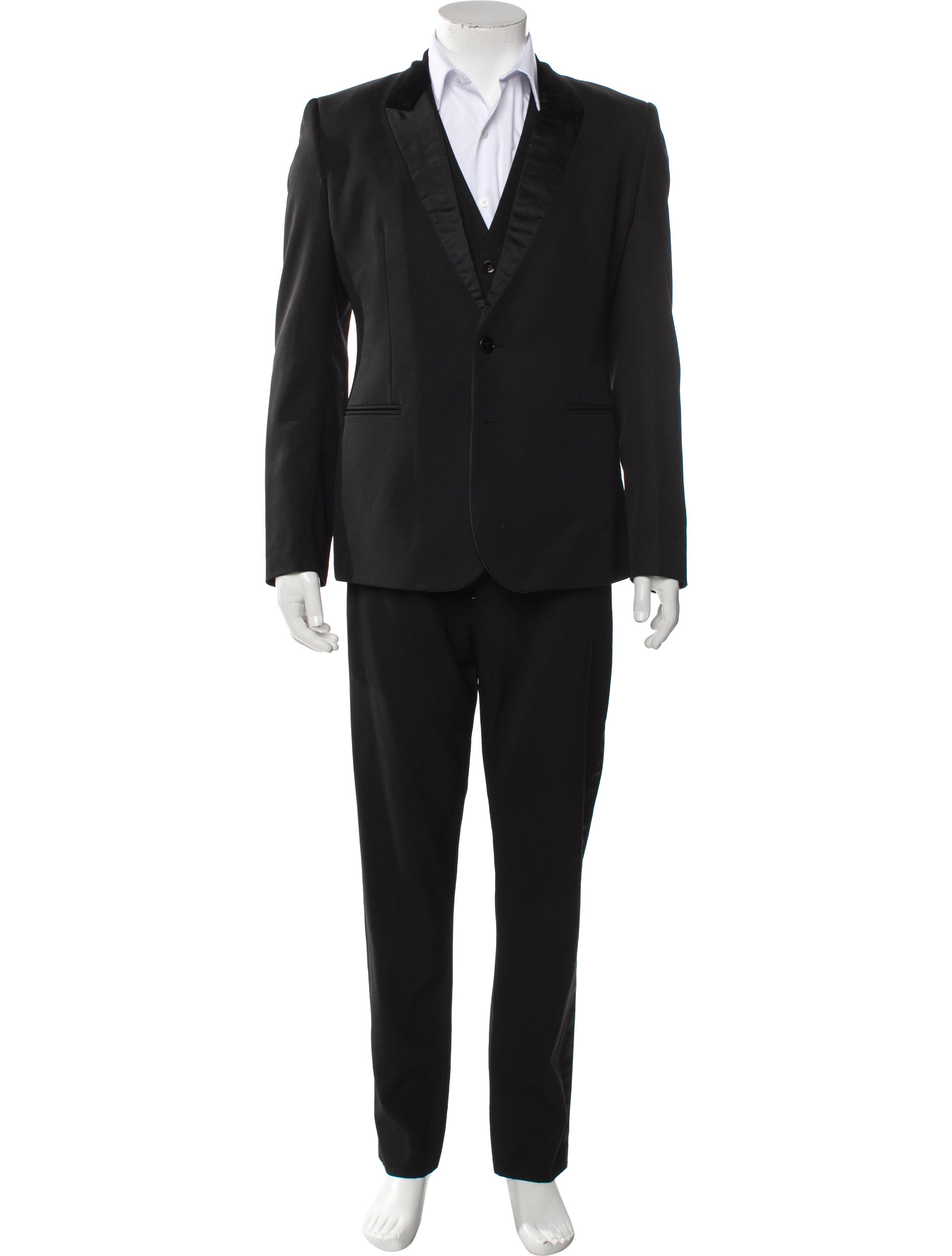 Dolce & Gabbana Virgin Wool Three-Piece Suit