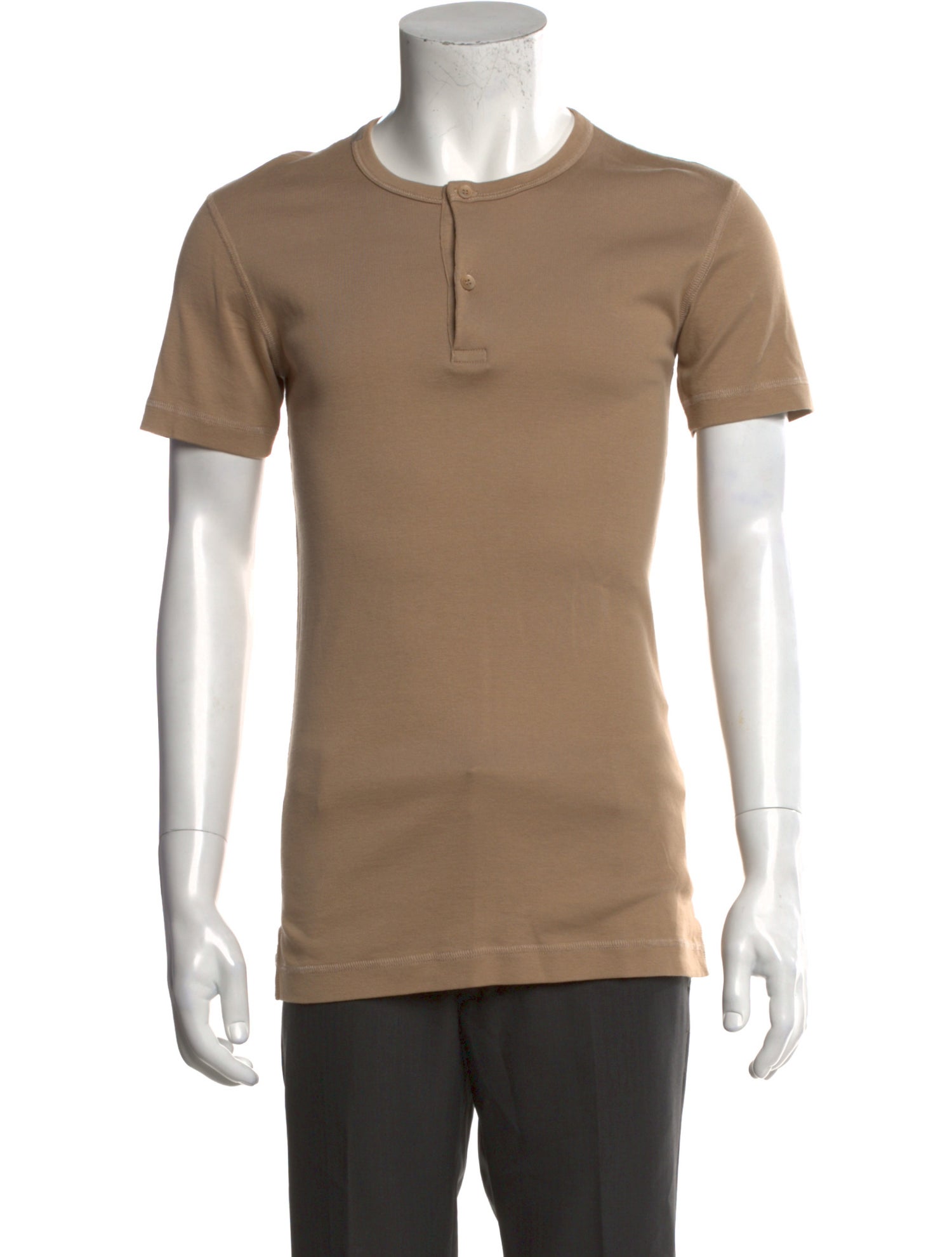 Dolce & Gabbana Crew Neck Short Sleeve Polo Shirt