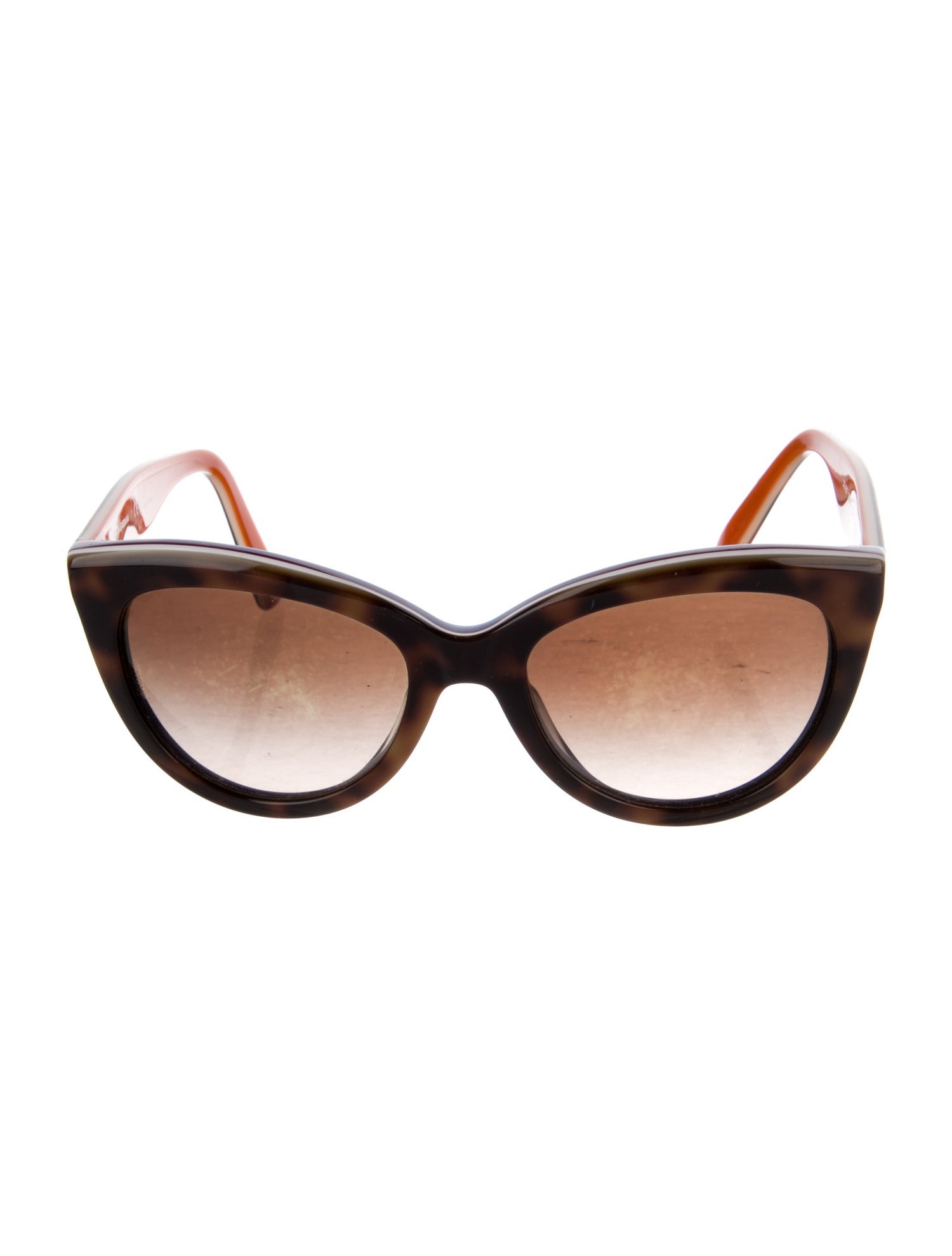 Dolce & Gabbana Cat-Eye Gradient Sunglasses