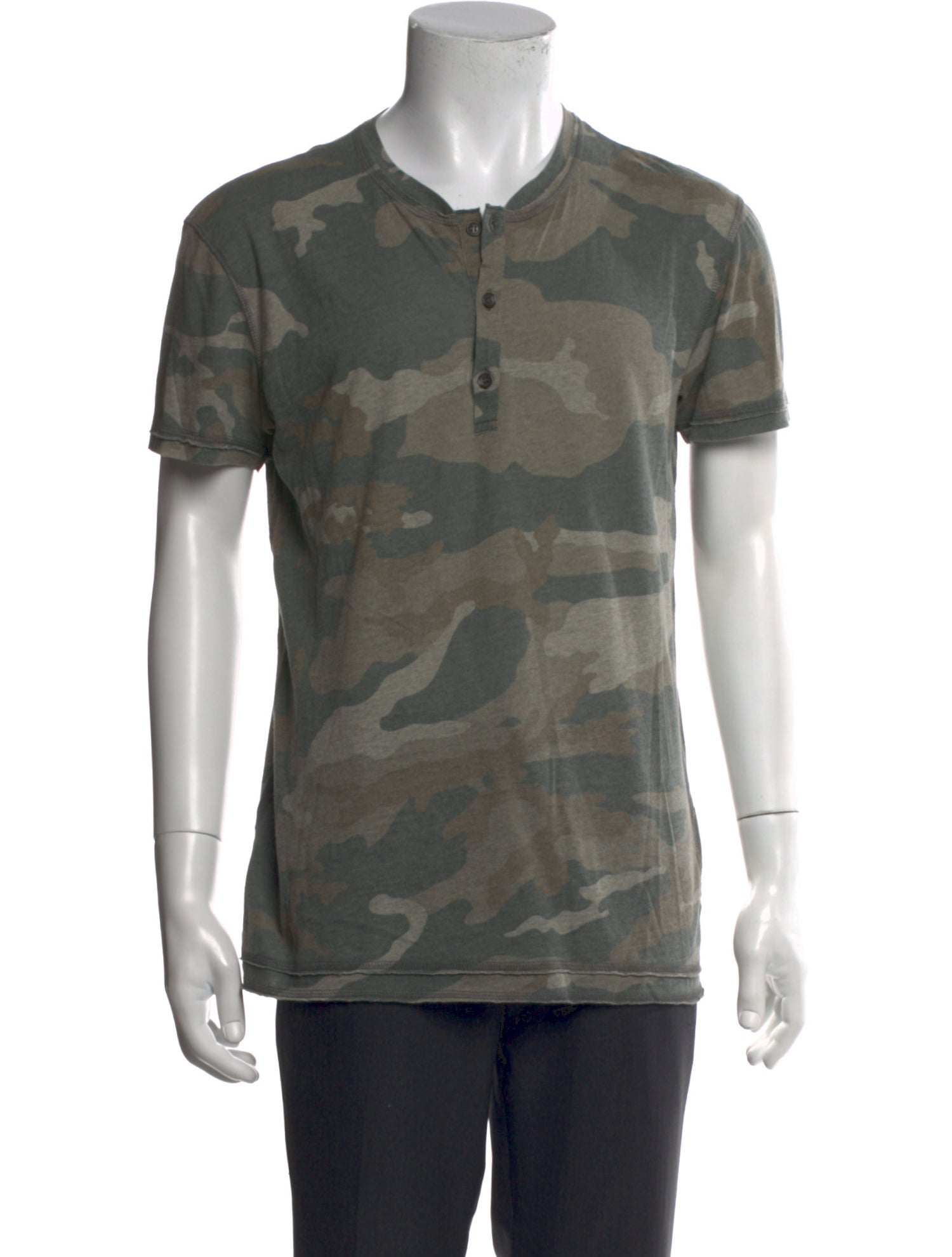 Dolce & Gabbana Printed Crew Neck Polo Shirt