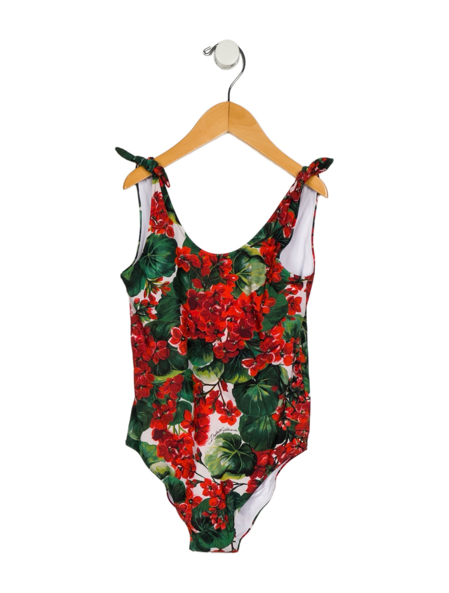 Dolce & Gabbana Kid Girls Floral One Piece Swimsuit
