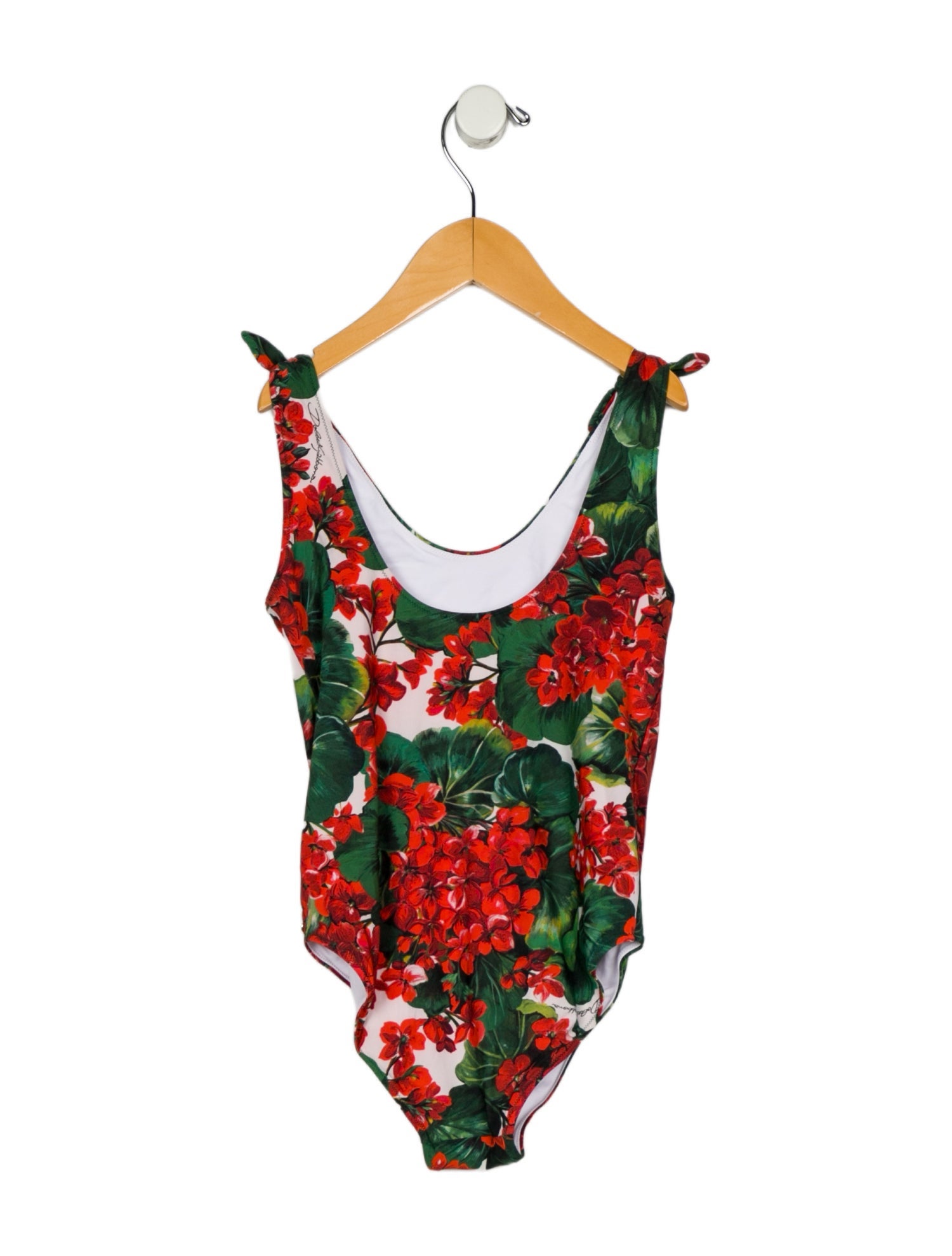 Dolce & Gabbana Kid Girls Floral One Piece Swimsuit