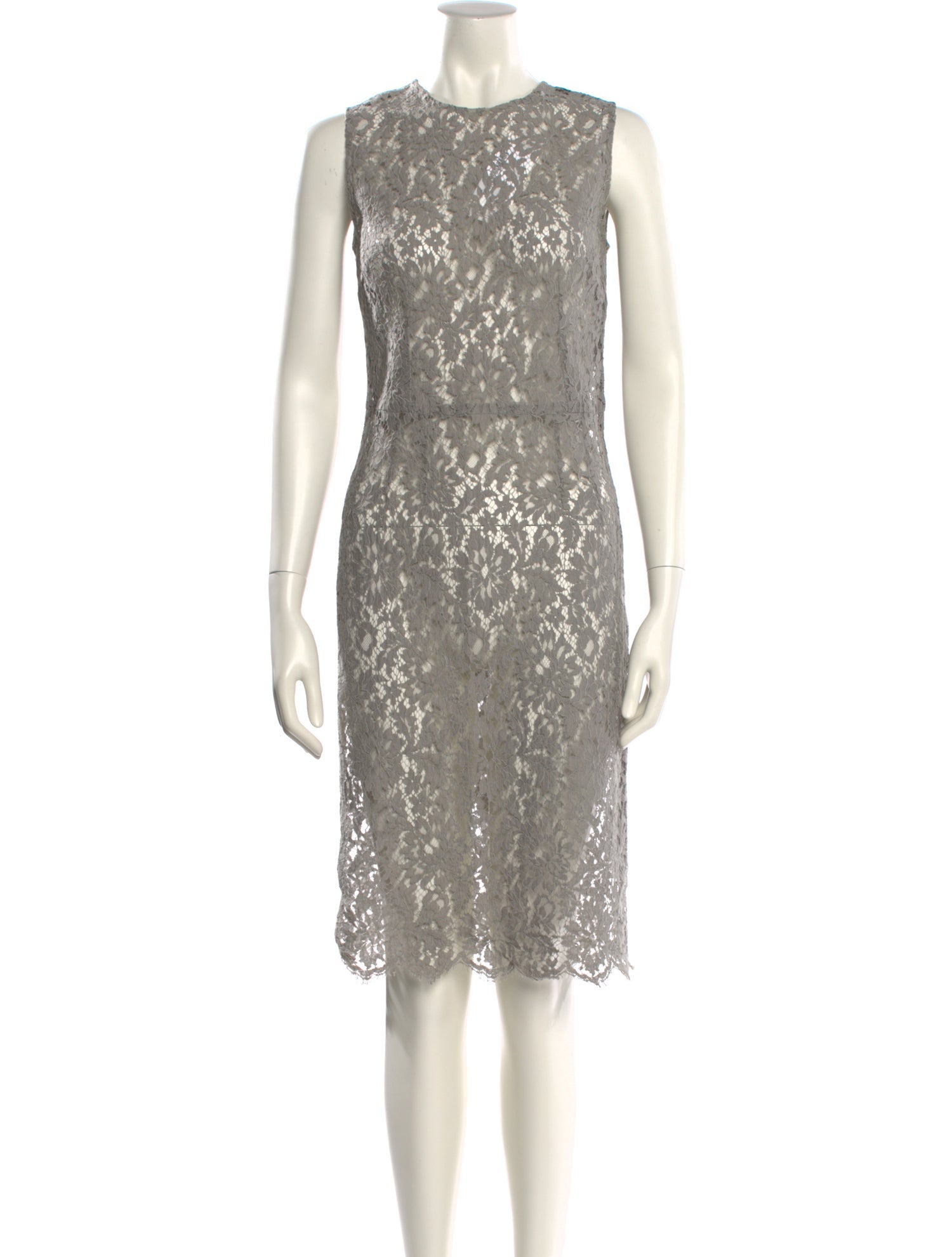 Dolce & Gabbana Lace Midi Length Dress