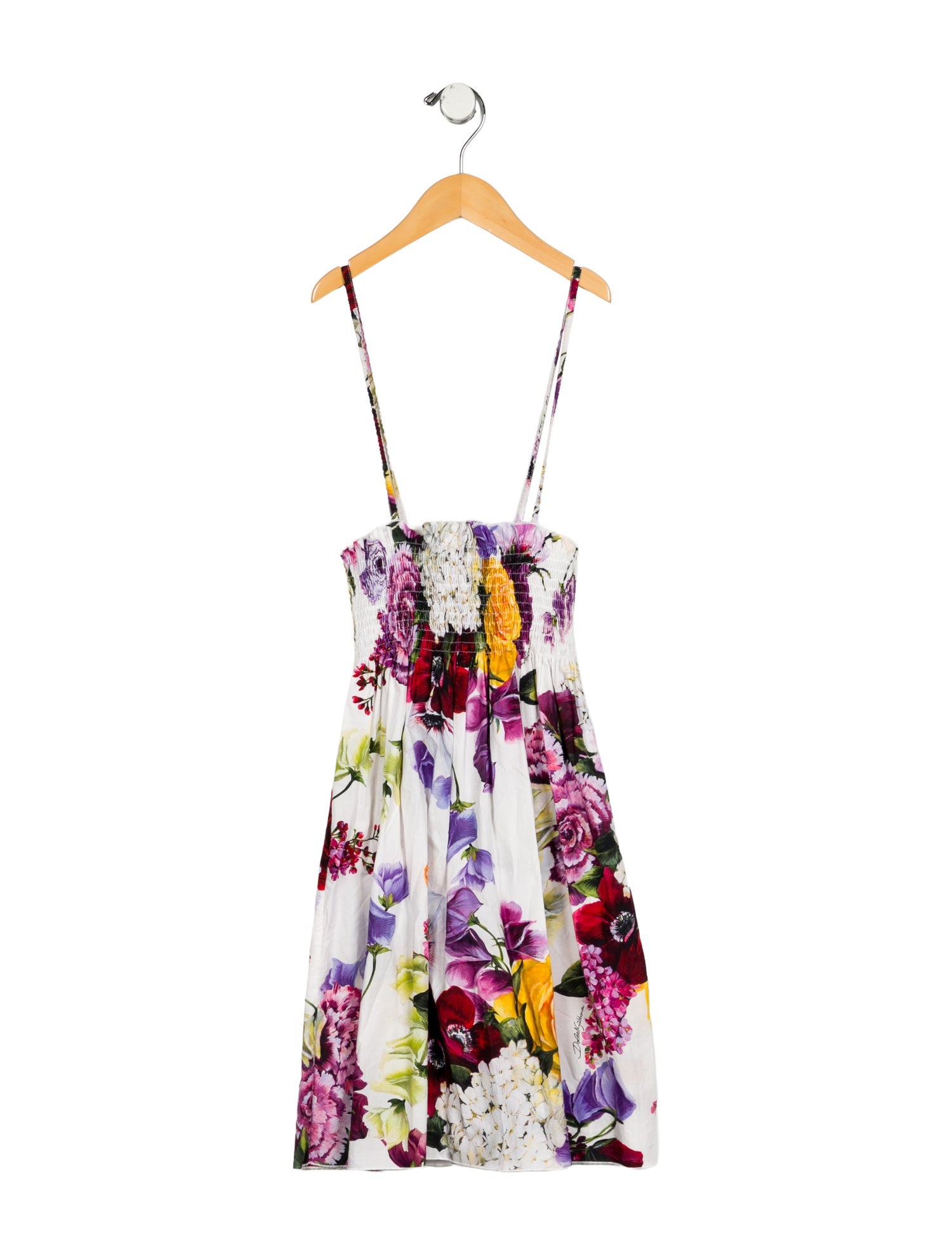 Dolce & Gabbana Kid Girl's Floral Sleeveless Dress