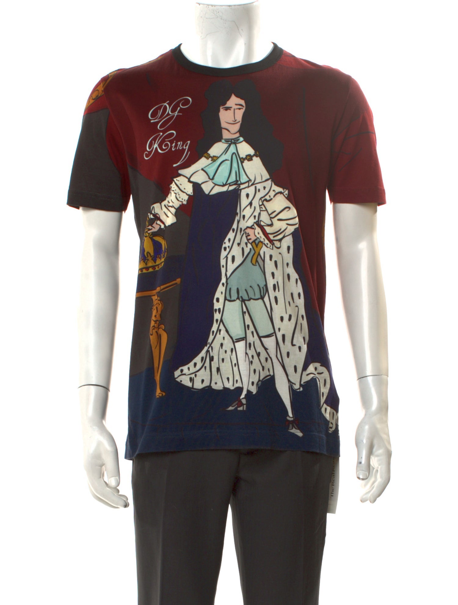 Dolce & Gabbana Graphic Print Crew Neck T-Shirt
