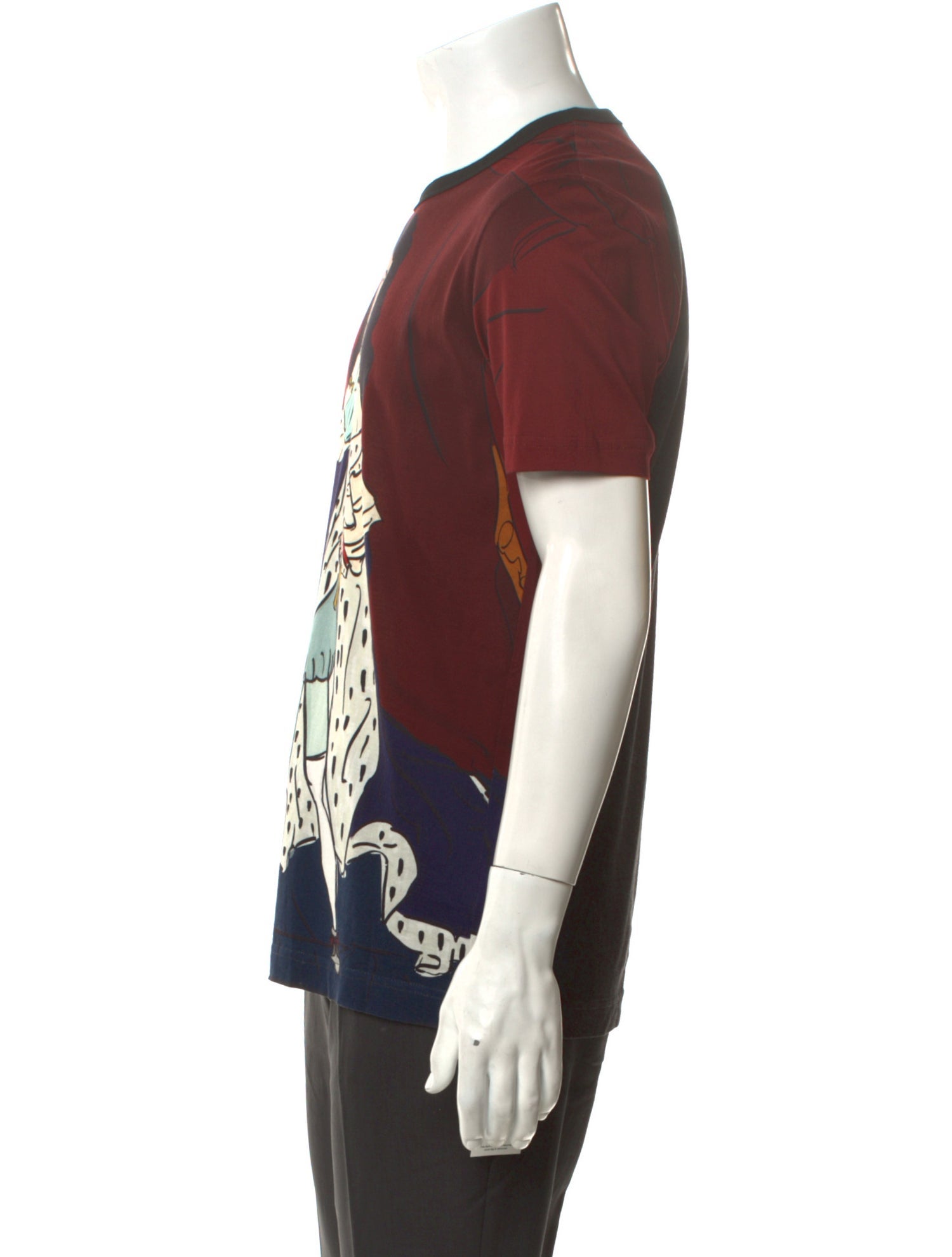 Dolce & Gabbana Graphic Print Crew Neck T-Shirt