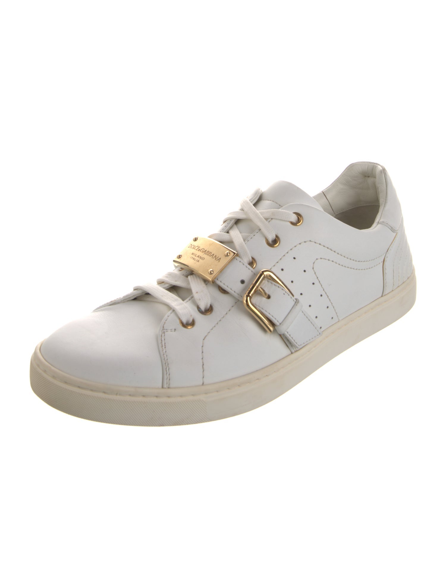 Dolce & Gabbana Leather Sneakers
