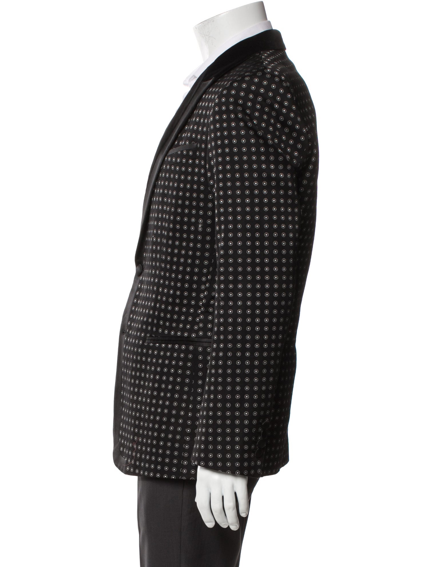 Dolce & Gabbana Polka Dot Print Blazer