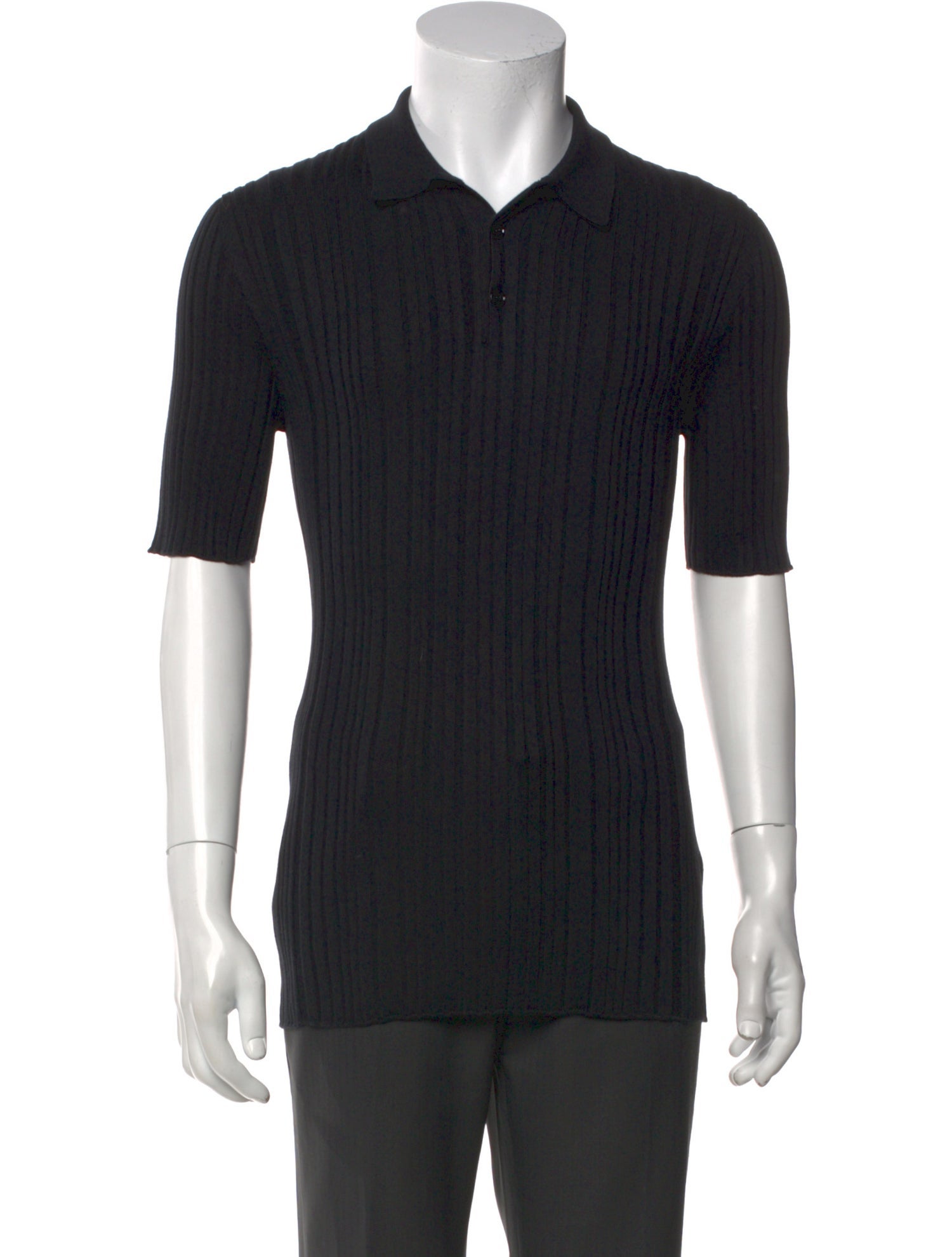 Dolce & Gabbana V-Neck Short Sleeve Polo Shirt w/ Tags