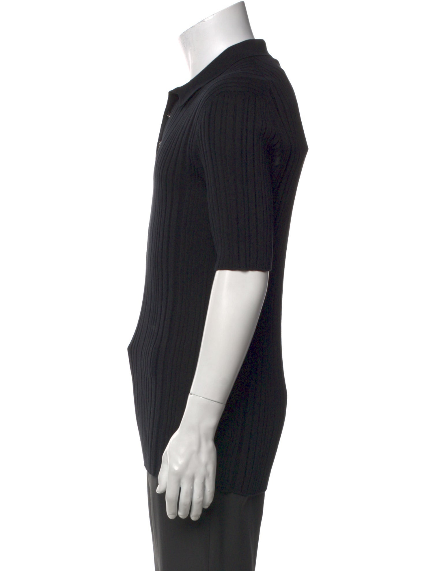 Dolce & Gabbana V-Neck Short Sleeve Polo Shirt w/ Tags