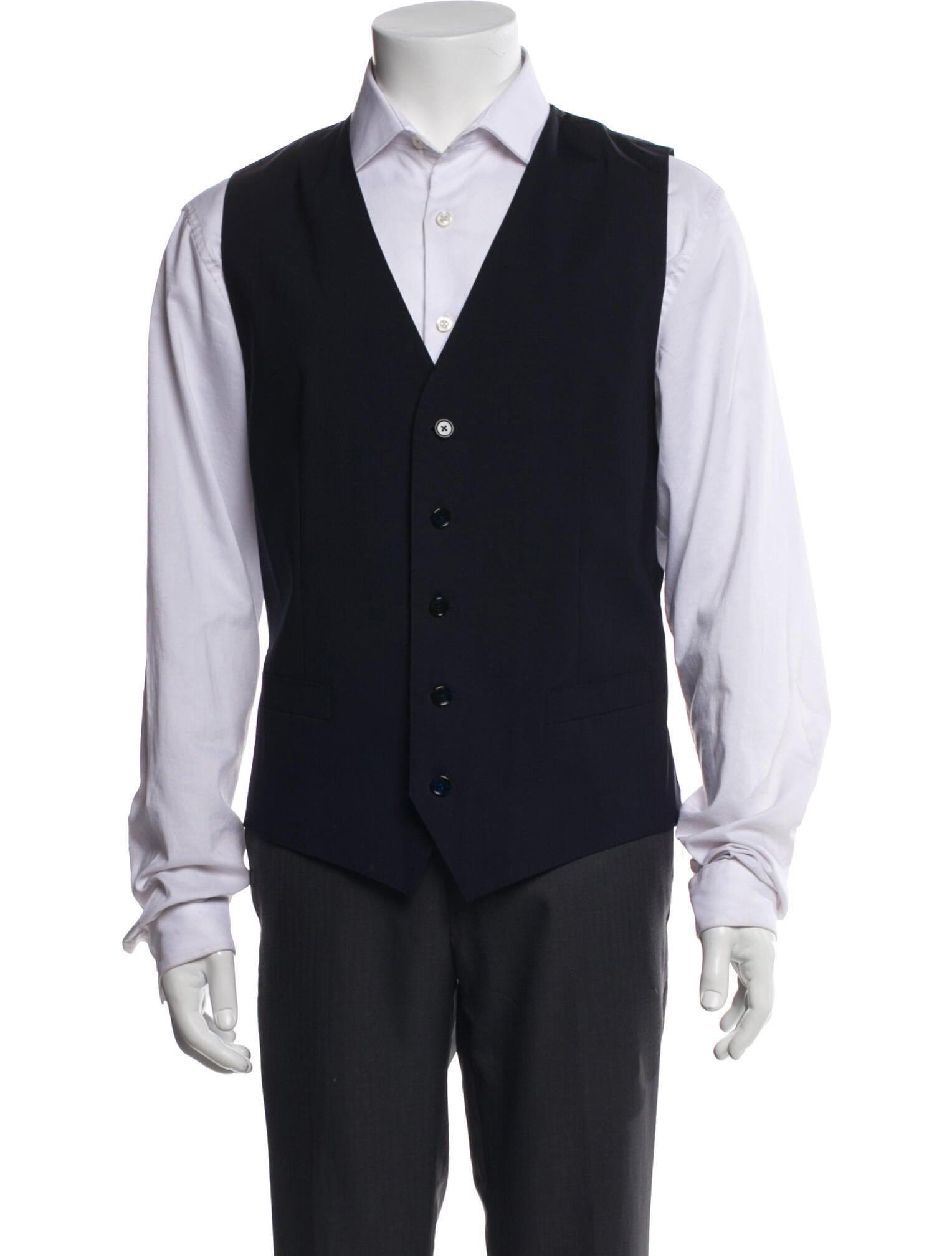 Dolce & Gabbana Virgin Wool Suit Vest