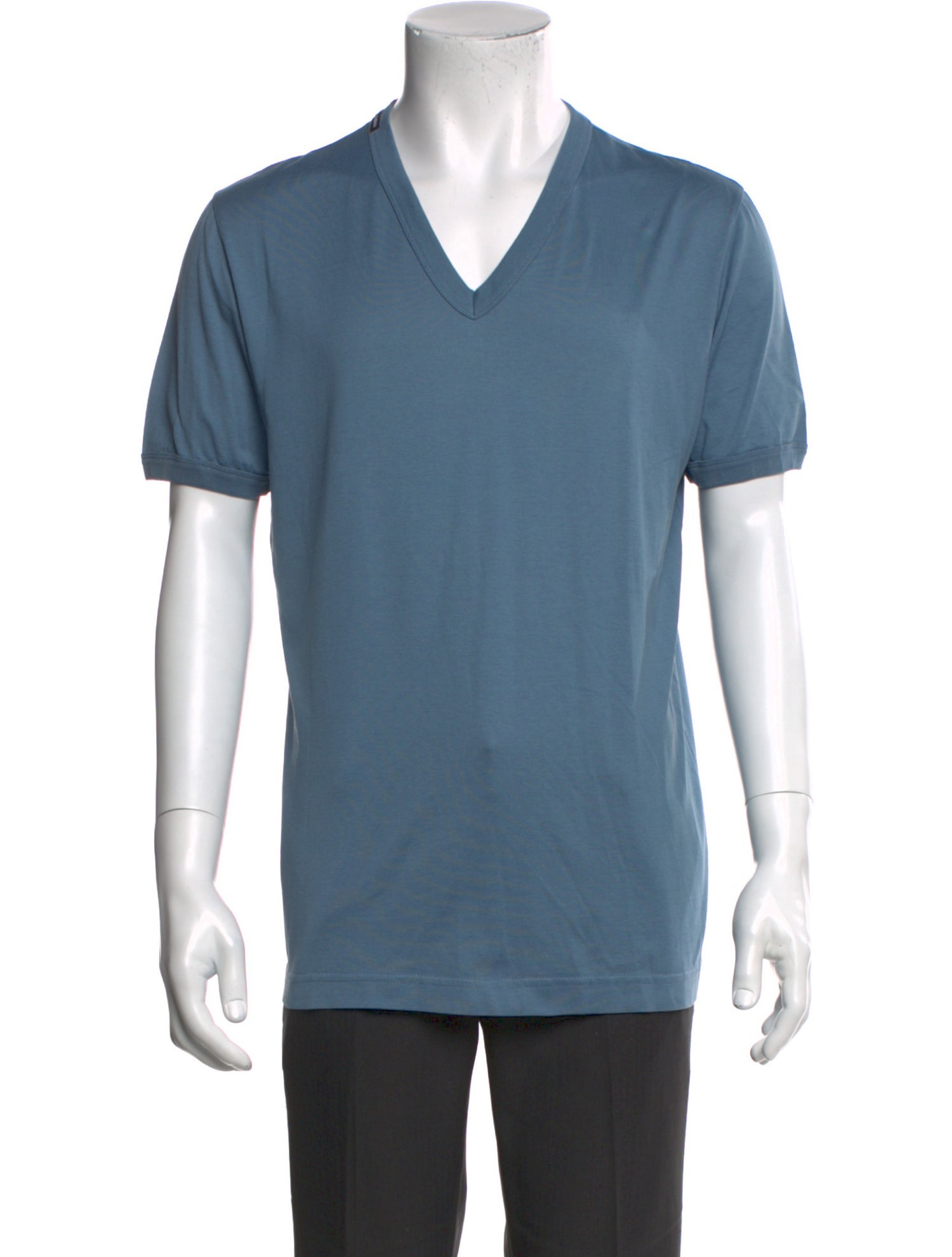 Dolce & Gabbana V-Neck Short Sleeve T-Shirt