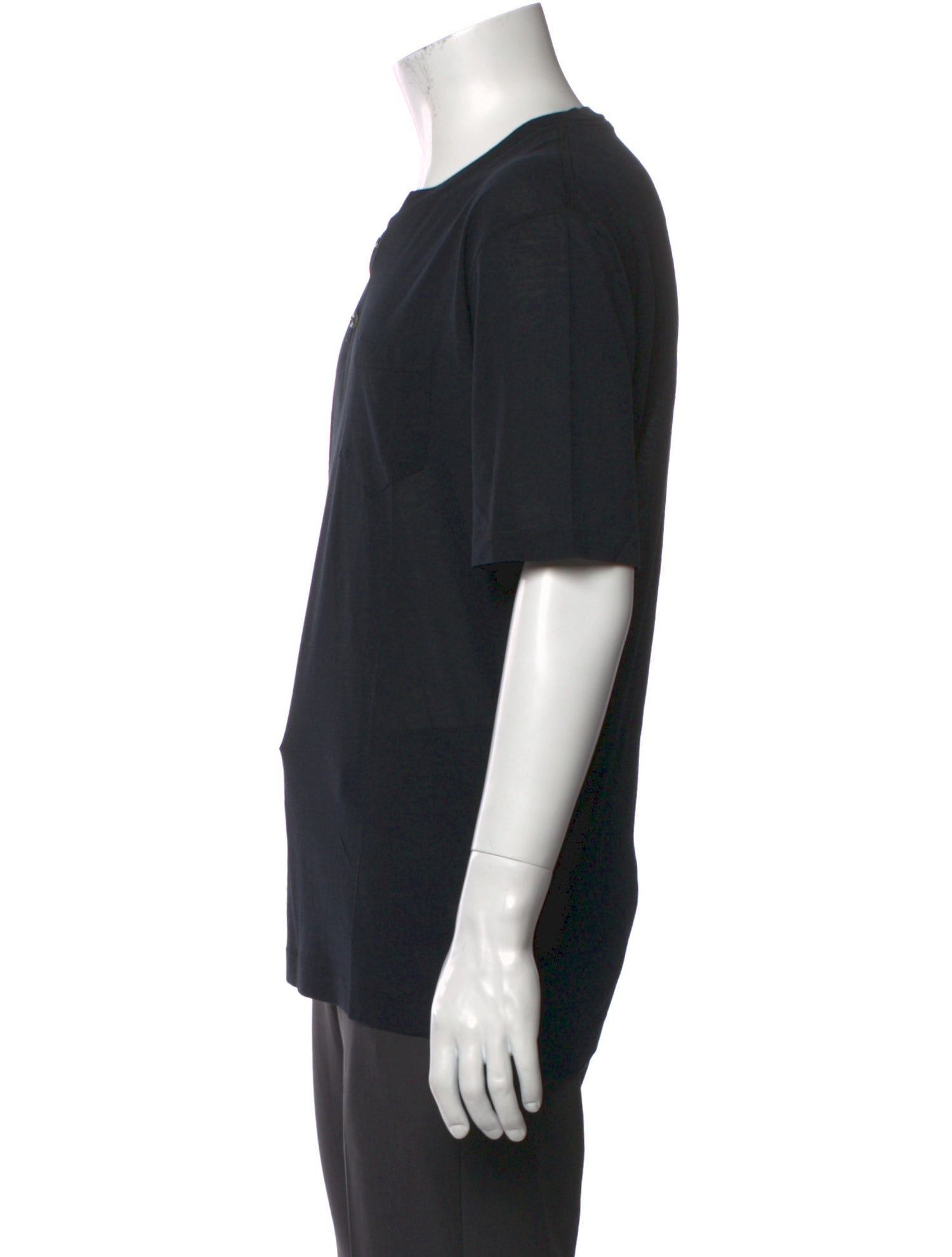 Dolce & Gabbana Crew Neck Short Sleeve Henley