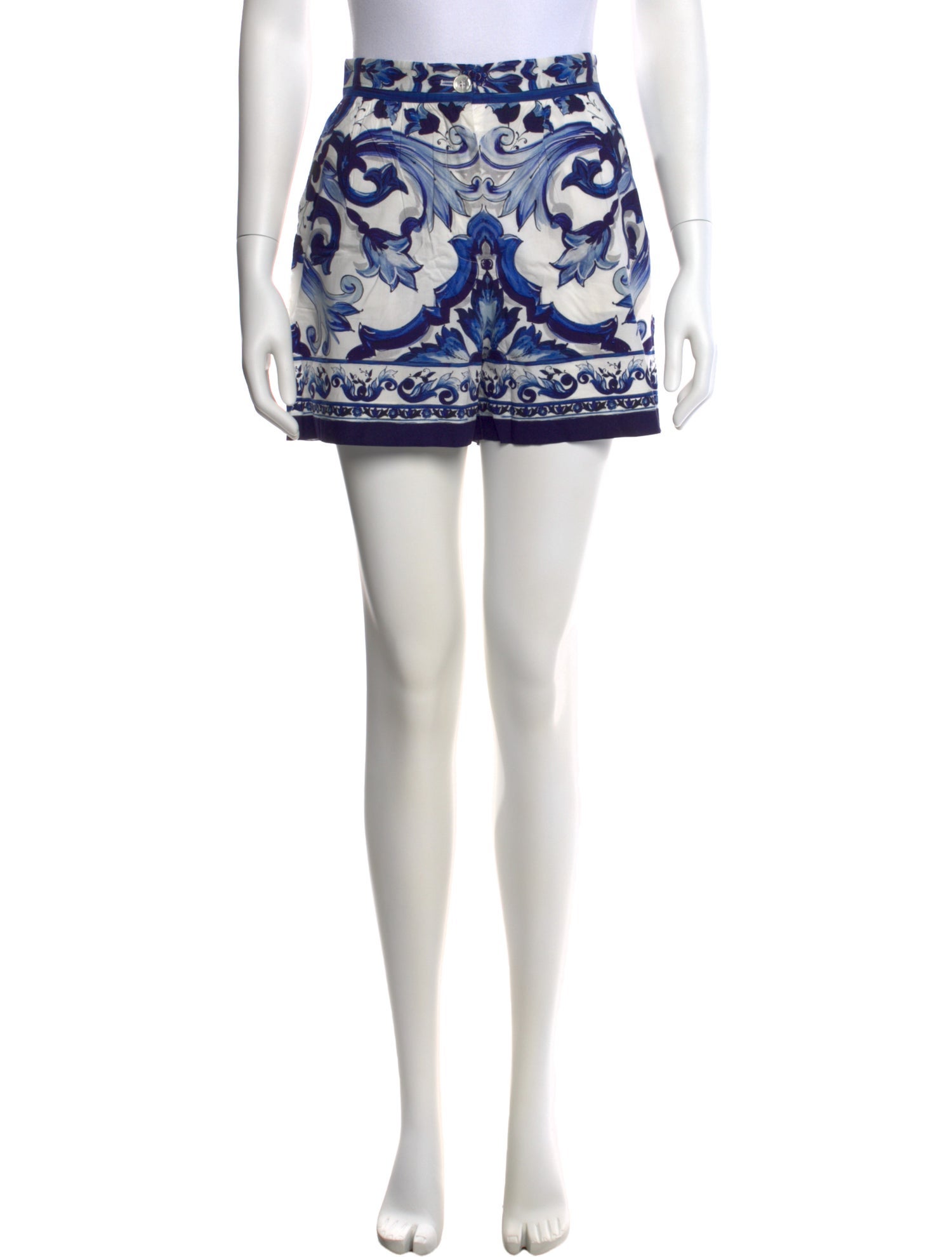 Dolce & Gabbana Printed Mini Shorts