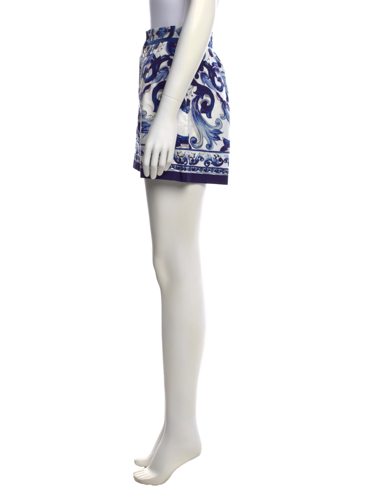 Dolce & Gabbana Printed Mini Shorts