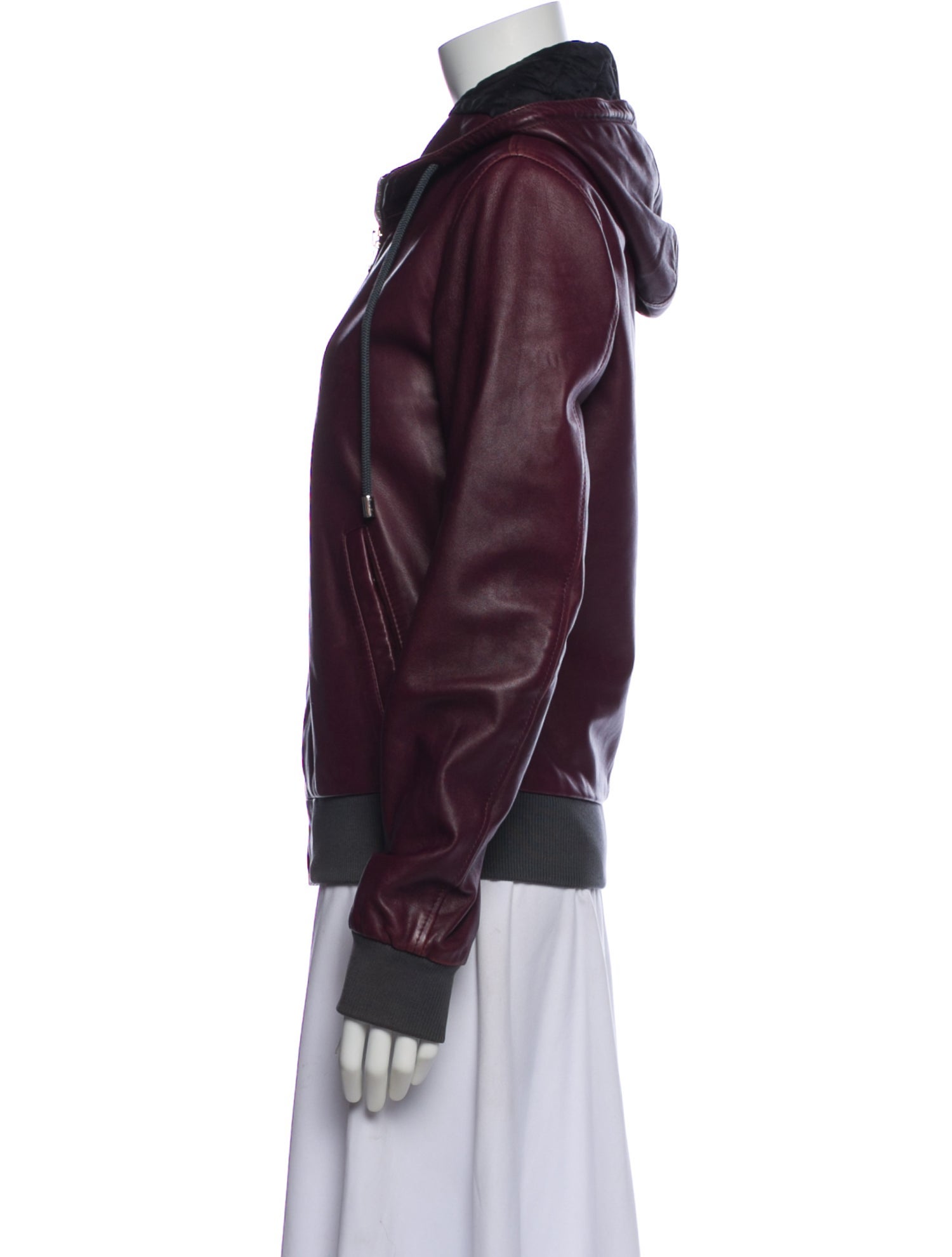 Dolce & Gabbana Lamb Leather Bomber Jacket